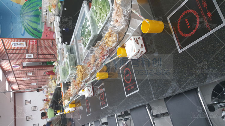 濟(jì)南銀座購(gòu)物廣場(chǎng)回轉(zhuǎn)小火鍋實(shí)景圖