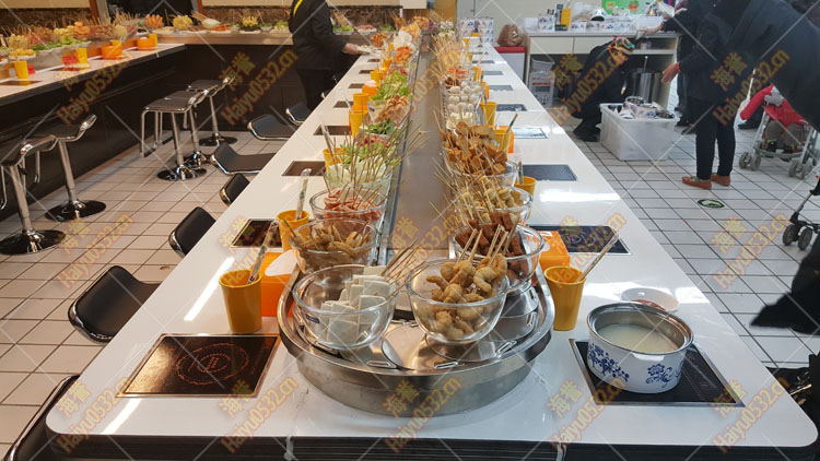 李滄維客旋轉(zhuǎn)火鍋設(shè)備安裝效果圖2