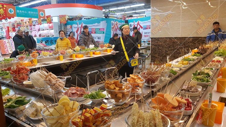 李滄維客旋轉(zhuǎn)火鍋設(shè)備安裝效果圖6