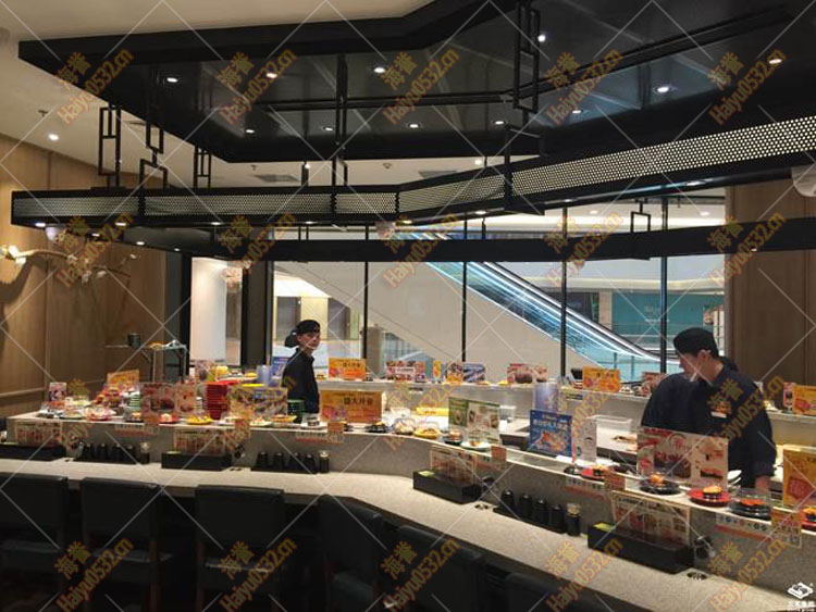 上海回轉(zhuǎn)壽司設(shè)備營業(yè)效果圖1