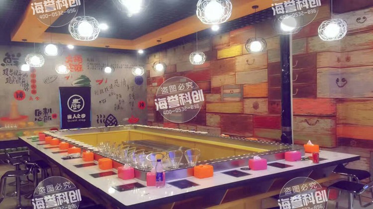 煙臺旋轉(zhuǎn)火鍋設(shè)備安裝完成 煙臺旋轉(zhuǎn)火鍋設(shè)備安裝完成