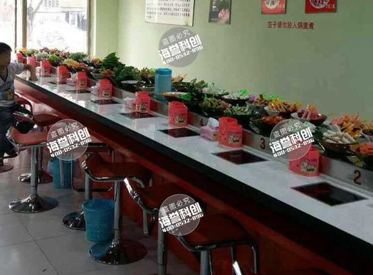 衡水回轉(zhuǎn)火鍋設(shè)備安裝成功