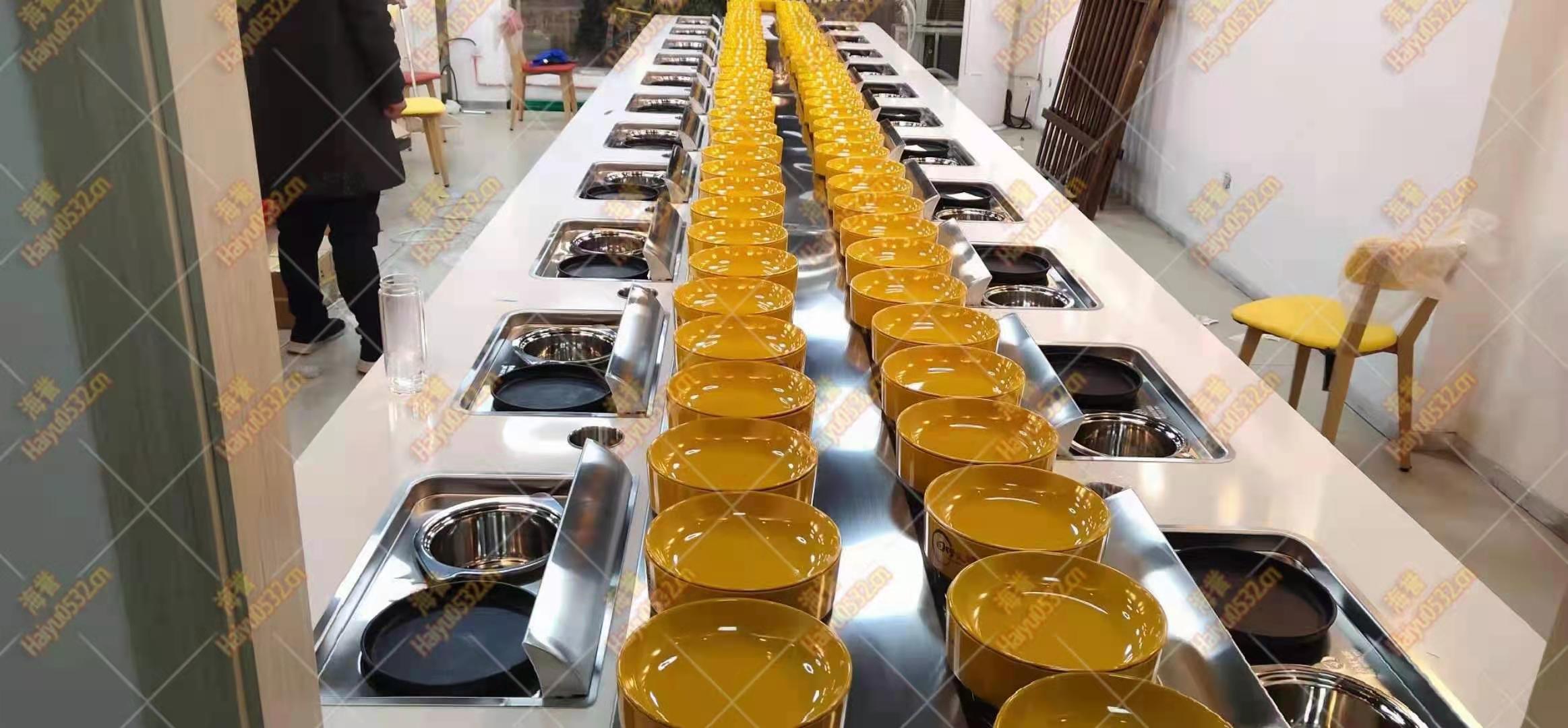 旋轉(zhuǎn)小火鍋機器多少錢一臺