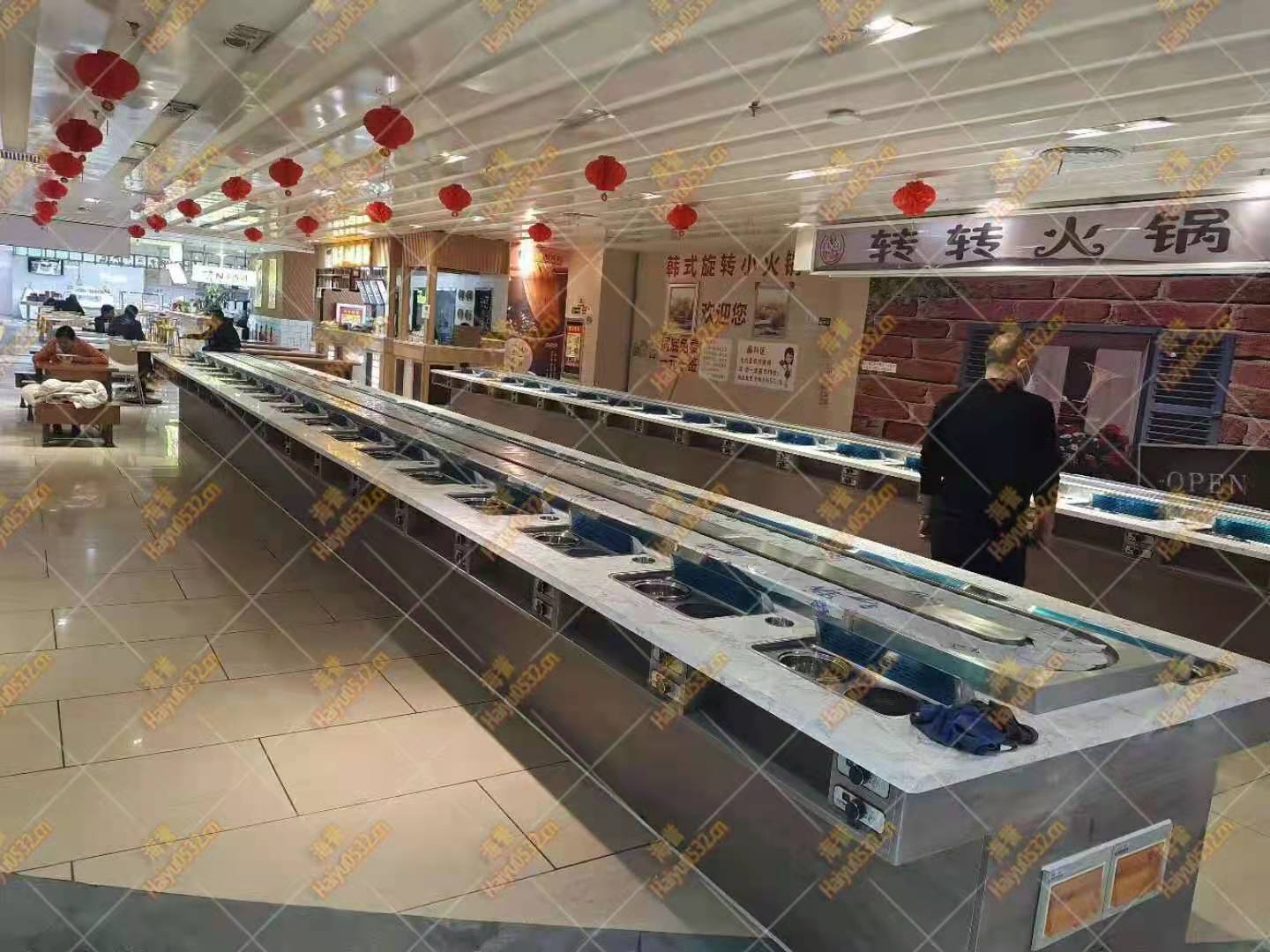 旋轉(zhuǎn)小火鍋機器多少錢一臺