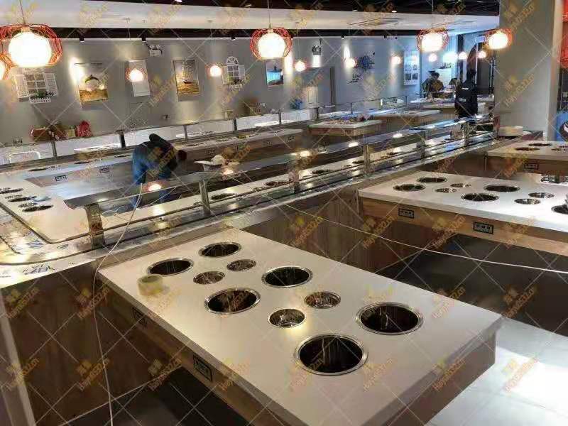 旋轉(zhuǎn)小火鍋機(jī)器多少錢(qián)一臺(tái)