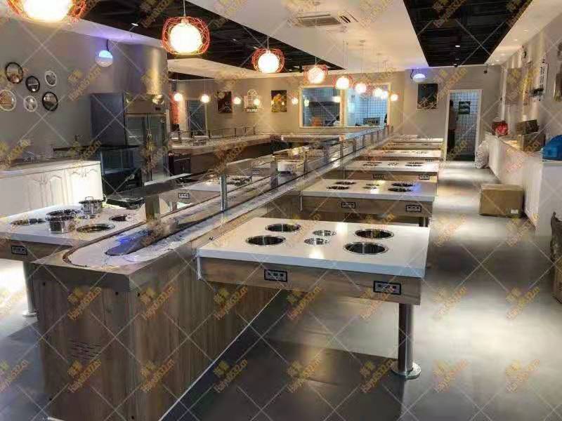 旋轉(zhuǎn)小火鍋機(jī)器多少錢(qián)一臺(tái)