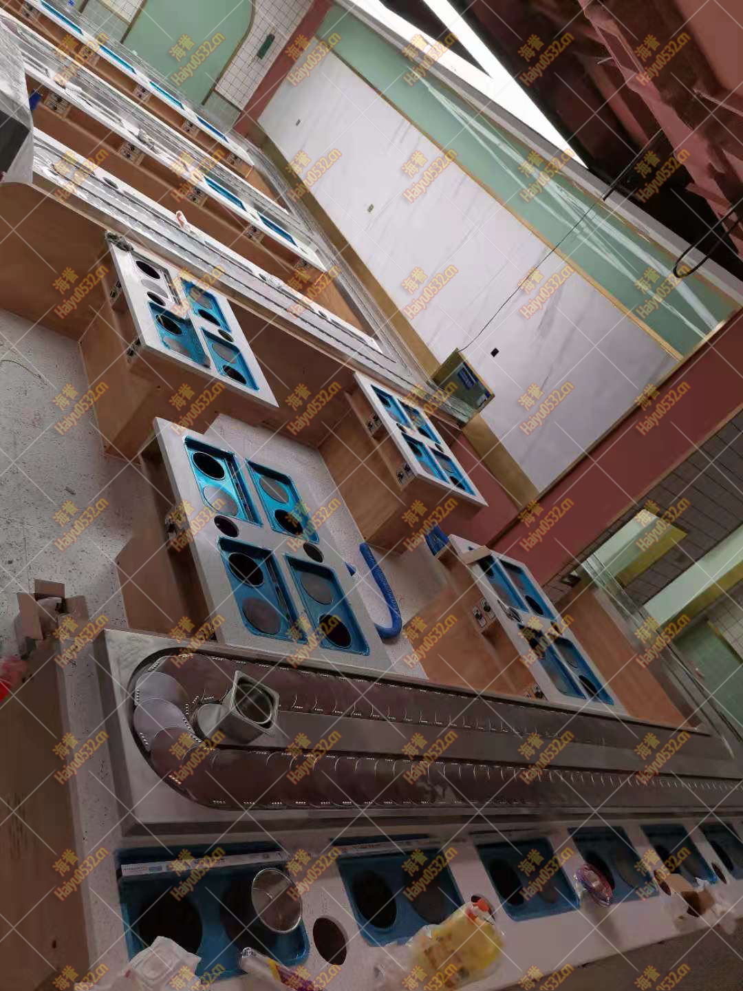 無煙涮烤旋轉(zhuǎn)小火鍋設(shè)備