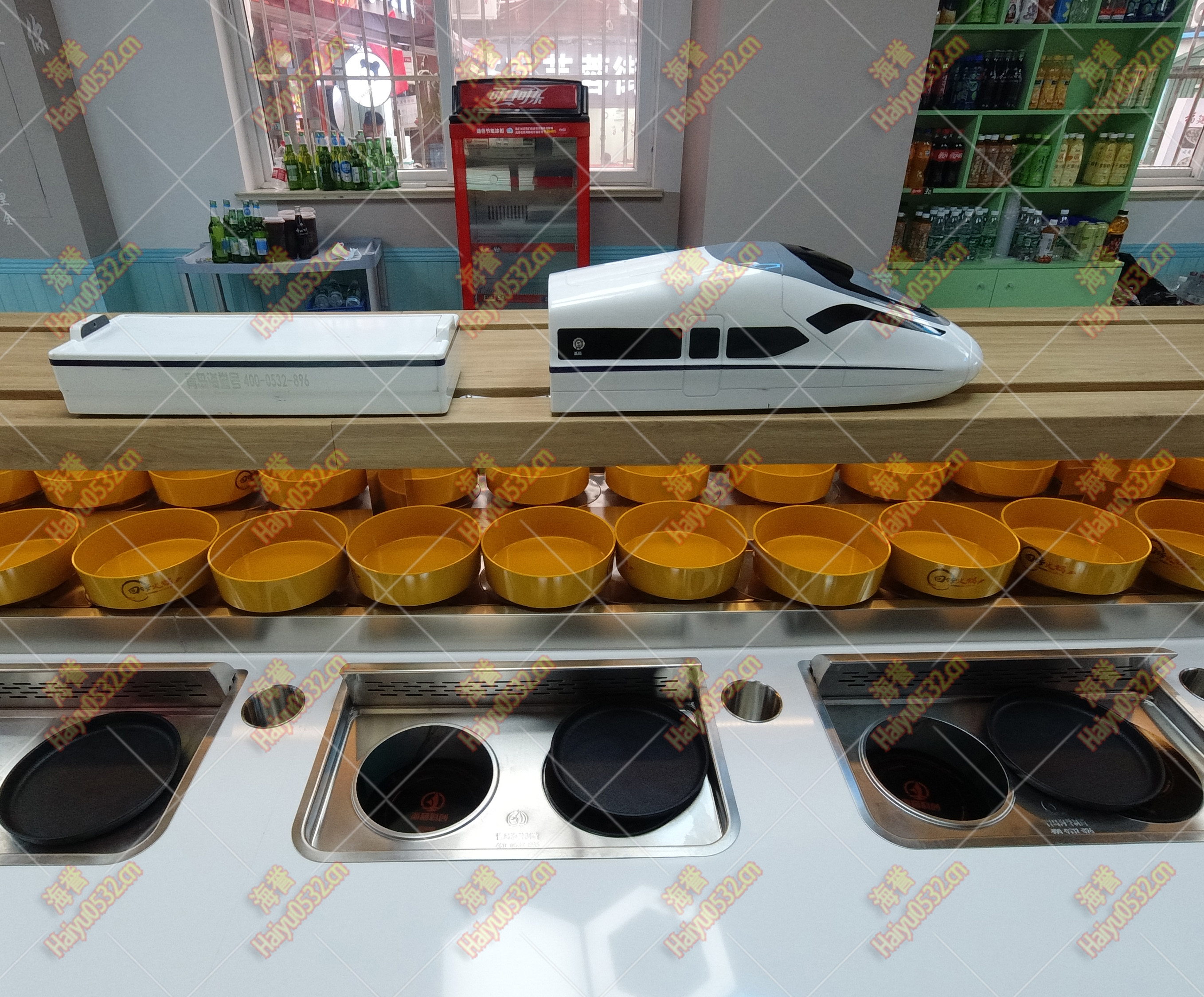 旋轉(zhuǎn)小火鍋設備