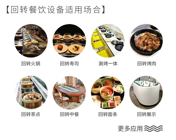 無(wú)煙涮烤旋轉(zhuǎn)小火鍋設(shè)備