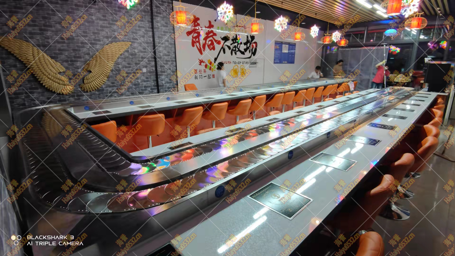 旋轉(zhuǎn)小火鍋設(shè)備