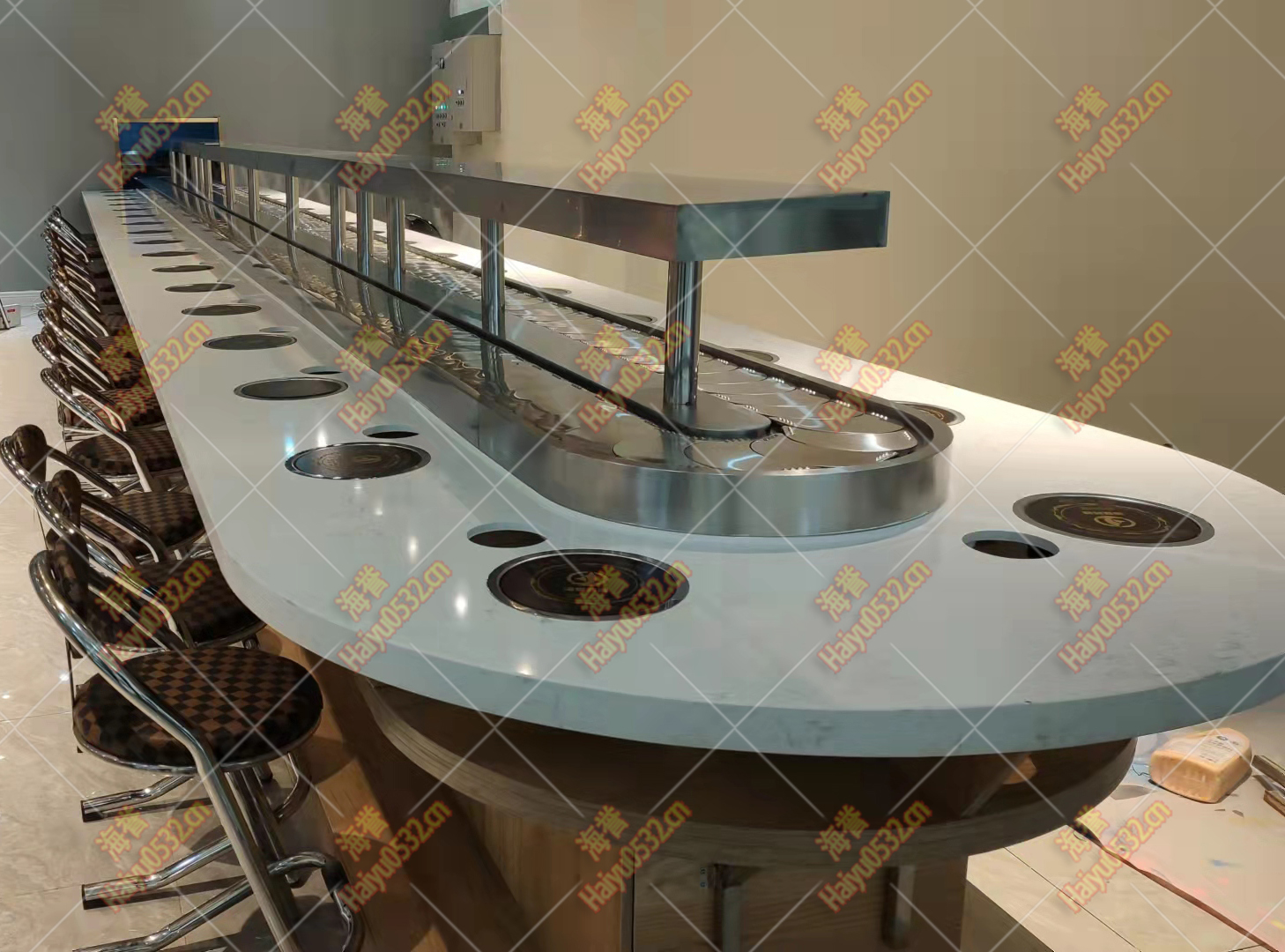 旋轉(zhuǎn)小火鍋設(shè)備