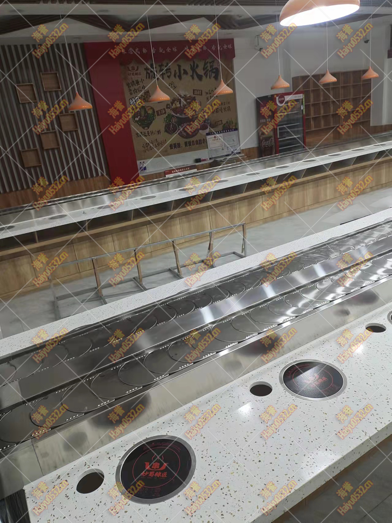 旋轉(zhuǎn)小火鍋設(shè)備