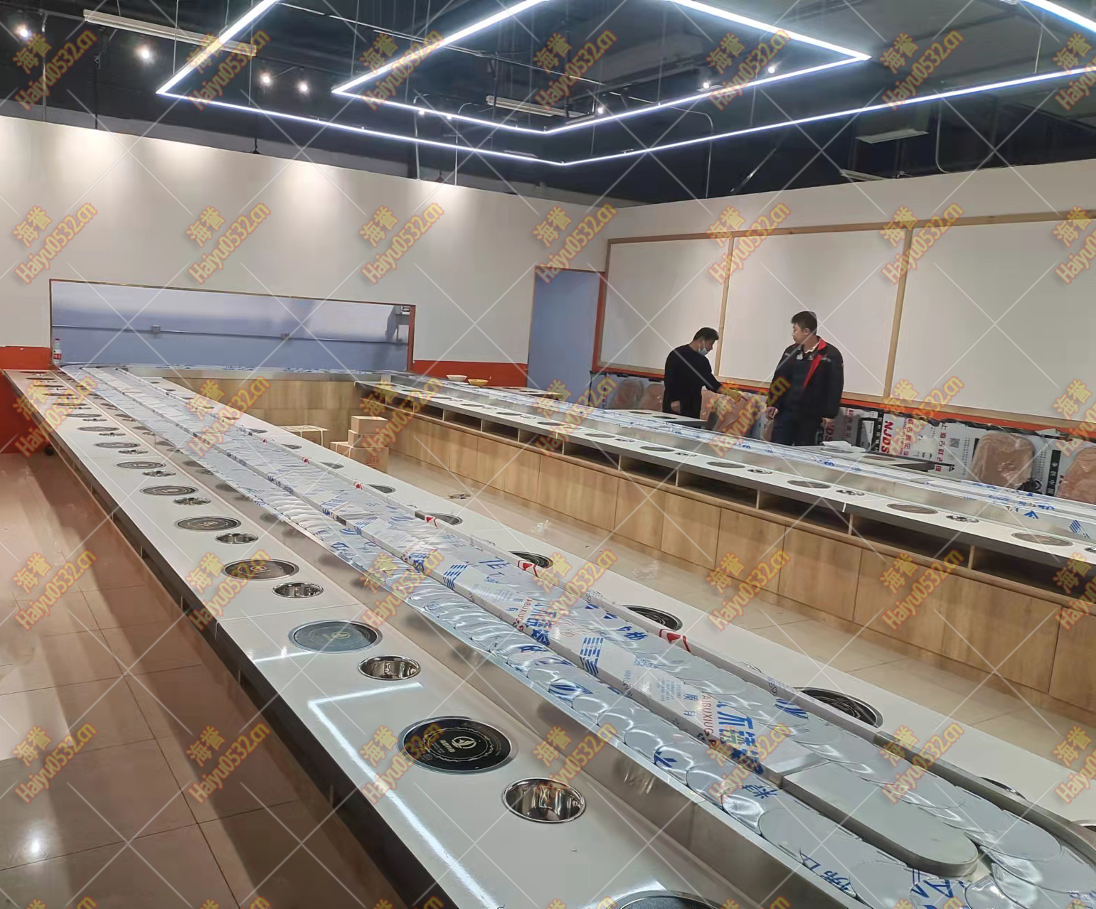 旋轉(zhuǎn)小火鍋設(shè)備