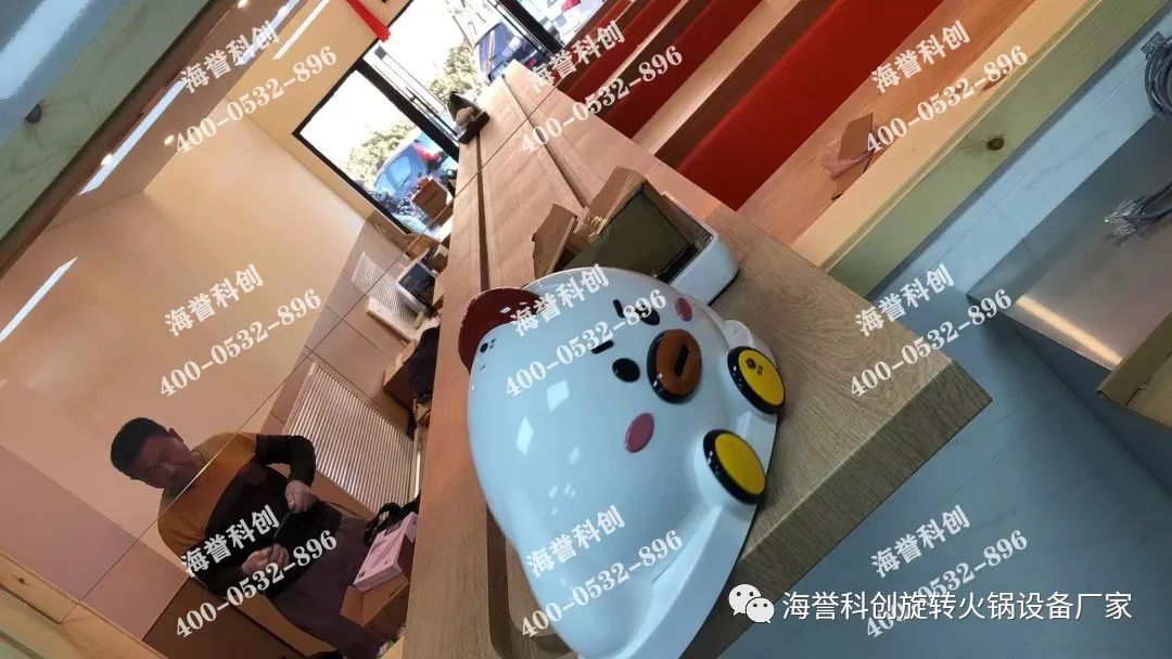 海譽科創(chuàng)兩輛智能送餐小火車配備調試完成