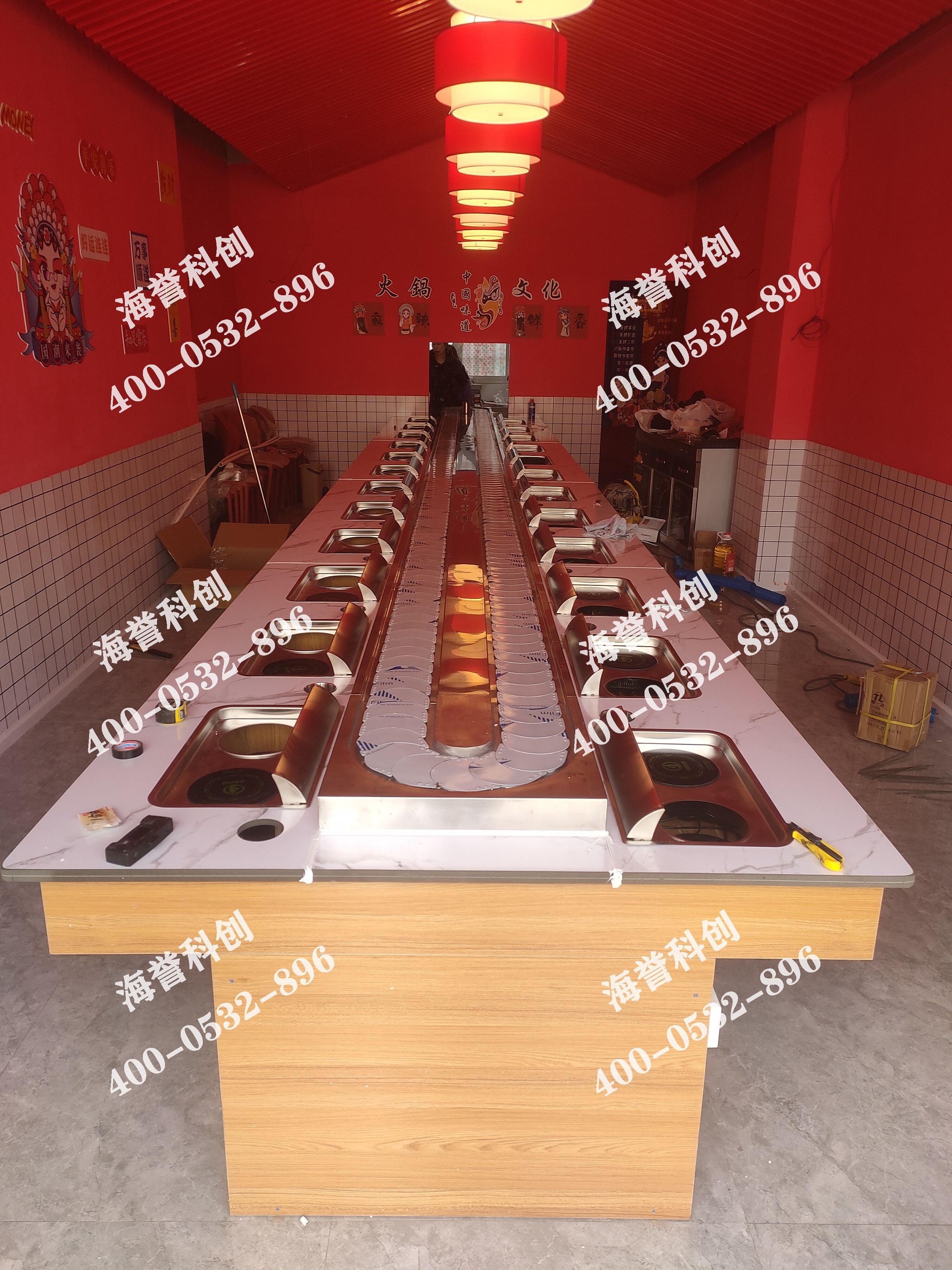 海譽科創(chuàng)貴州銅仁涮烤一體小火鍋設(shè)備安裝完成 海譽科創(chuàng)貴州銅仁涮烤一體小火鍋設(shè)備安裝完成