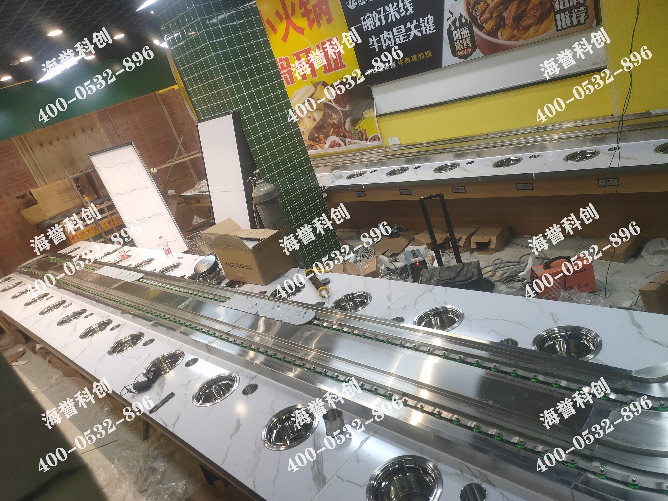 海譽(yù)科創(chuàng)四川成都單涮無煙小火鍋設(shè)備安裝完成 海譽(yù)科創(chuàng)四川成都單涮無煙小火鍋設(shè)備安裝完成