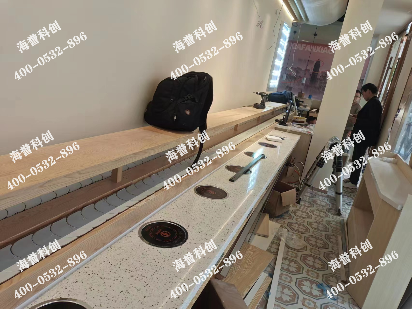 海譽(yù)科創(chuàng)浙江溫州單涮小火鍋設(shè)備安裝完成