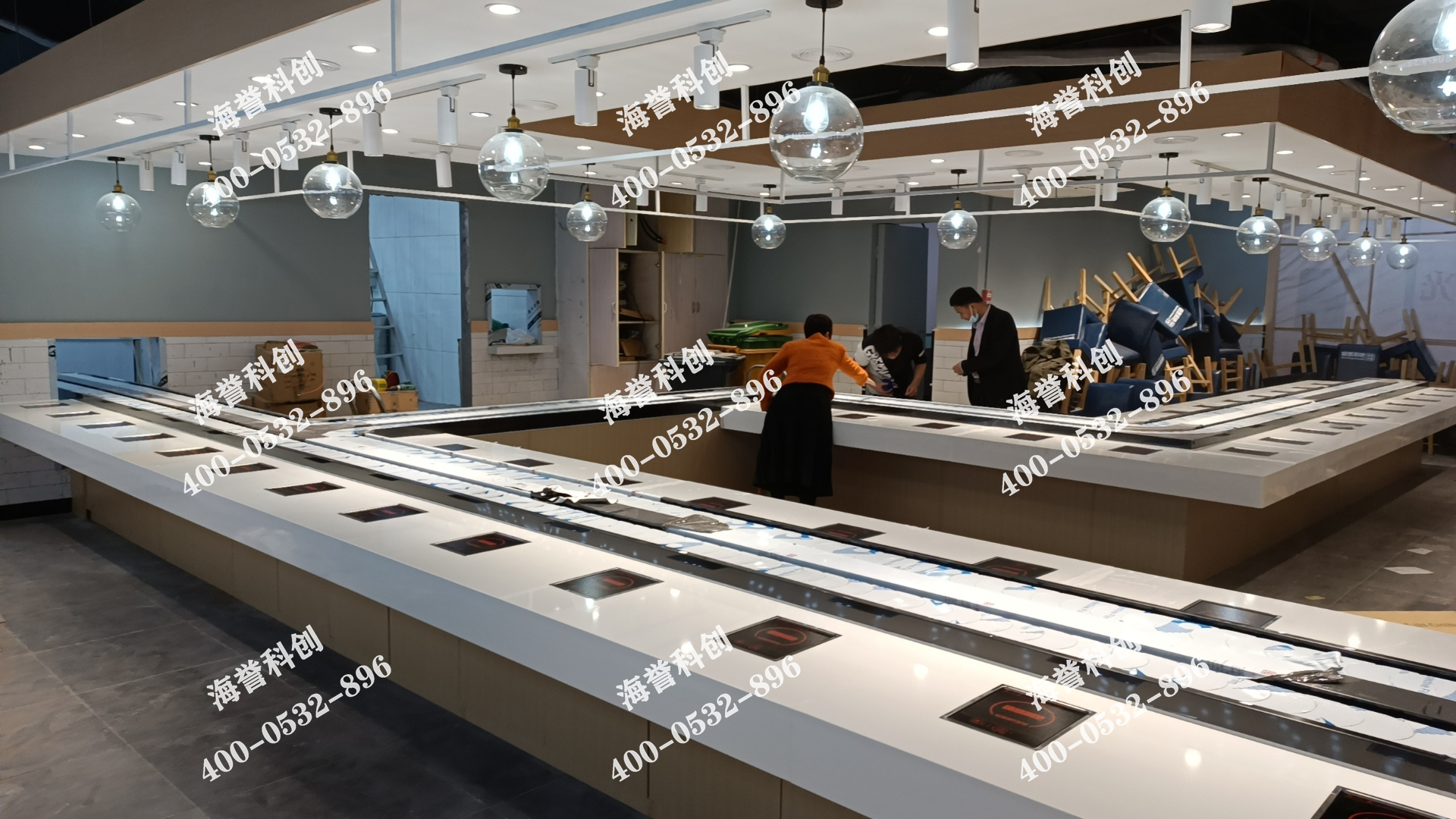 海譽科創(chuàng)江蘇無錫單涮小火鍋設(shè)備安裝完成 海譽科創(chuàng)江蘇無錫單涮小火鍋設(shè)備安裝完成