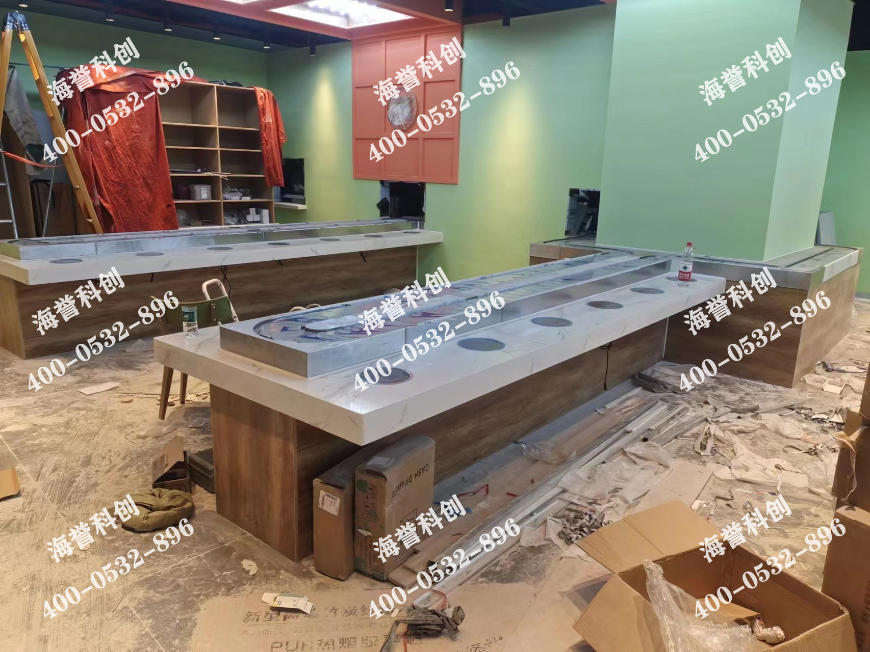 海譽科創(chuàng)陜西西安單涮小火鍋設(shè)備安裝完成 海譽科創(chuàng)陜西西安單涮小火鍋設(shè)備安裝完成