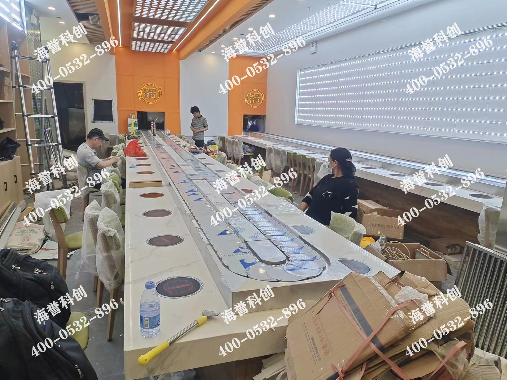 海譽科創(chuàng)山東濟南單涮小火鍋設(shè)備安裝完成 海譽科創(chuàng)山東濟南單涮小火鍋設(shè)備安裝完成