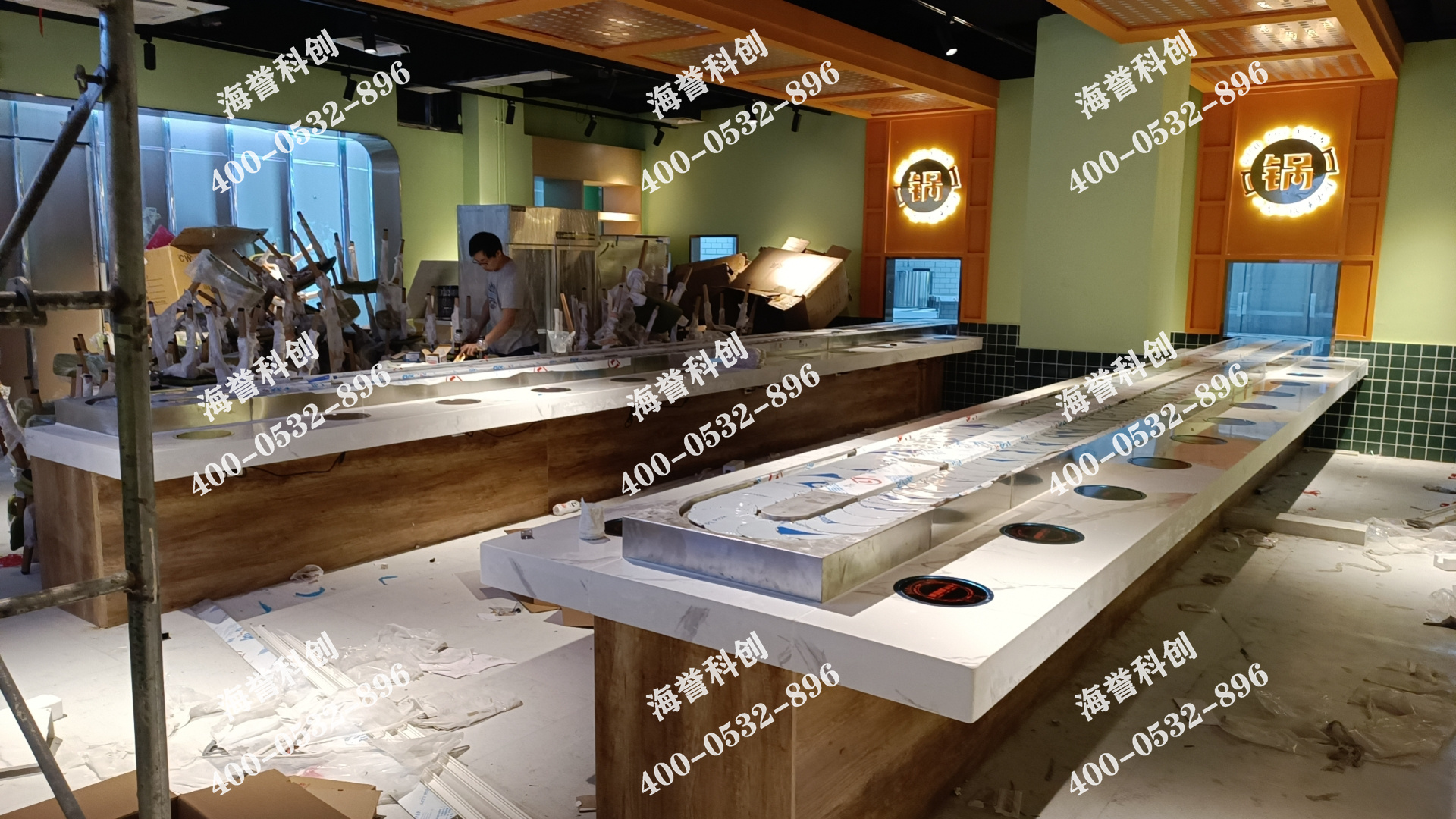 海譽科創(chuàng)上海單涮小火鍋設(shè)備安裝完成 海譽科創(chuàng)上海單涮小火鍋設(shè)備安裝完成