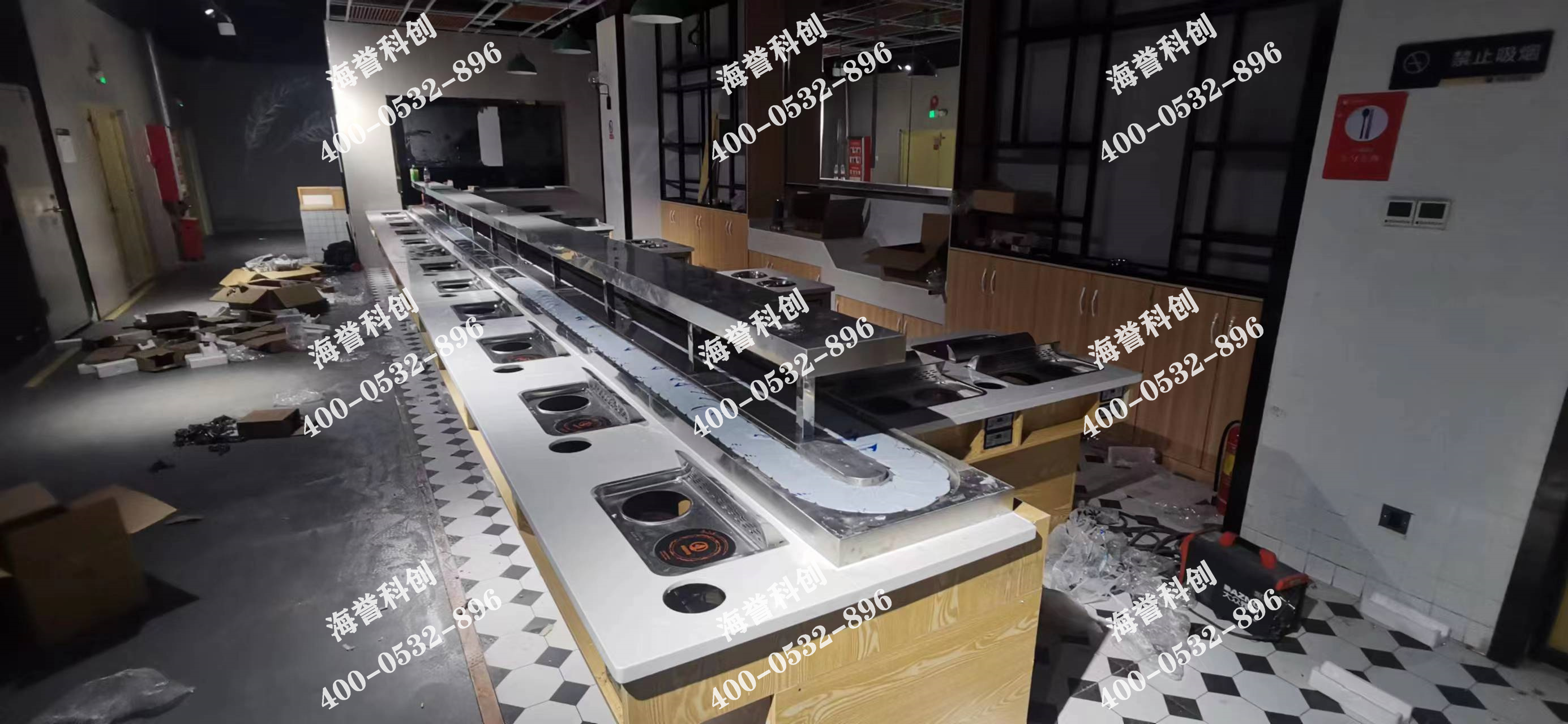 海譽科創(chuàng)新疆和田涮烤一體小火鍋設(shè)備安裝完成 海譽科創(chuàng)新疆和田涮烤一體小火鍋設(shè)備安裝完成