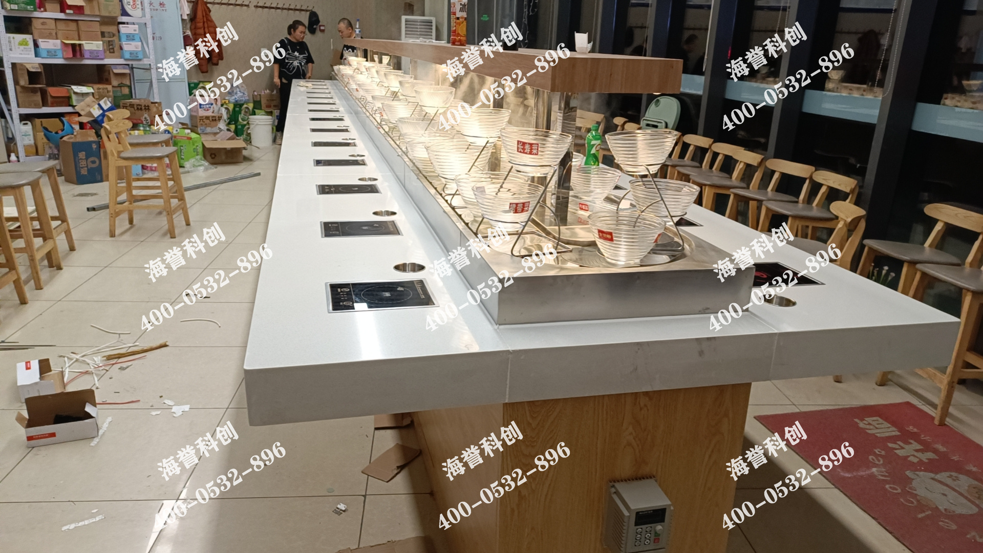 海譽科創(chuàng)黑龍江大慶單涮小火鍋設(shè)備安裝完成 海譽科創(chuàng)黑龍江大慶單涮小火鍋設(shè)備安裝完成