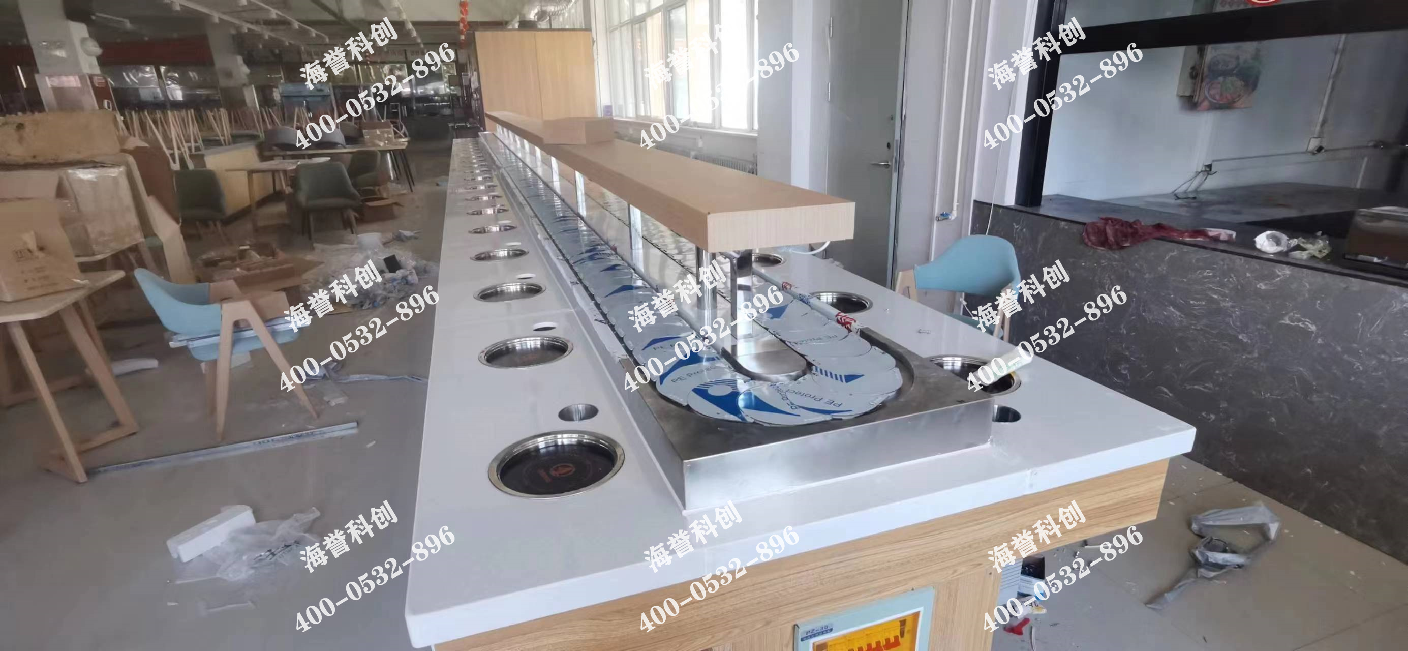 海譽科創(chuàng)陜西西安單涮小火鍋設備安裝完成