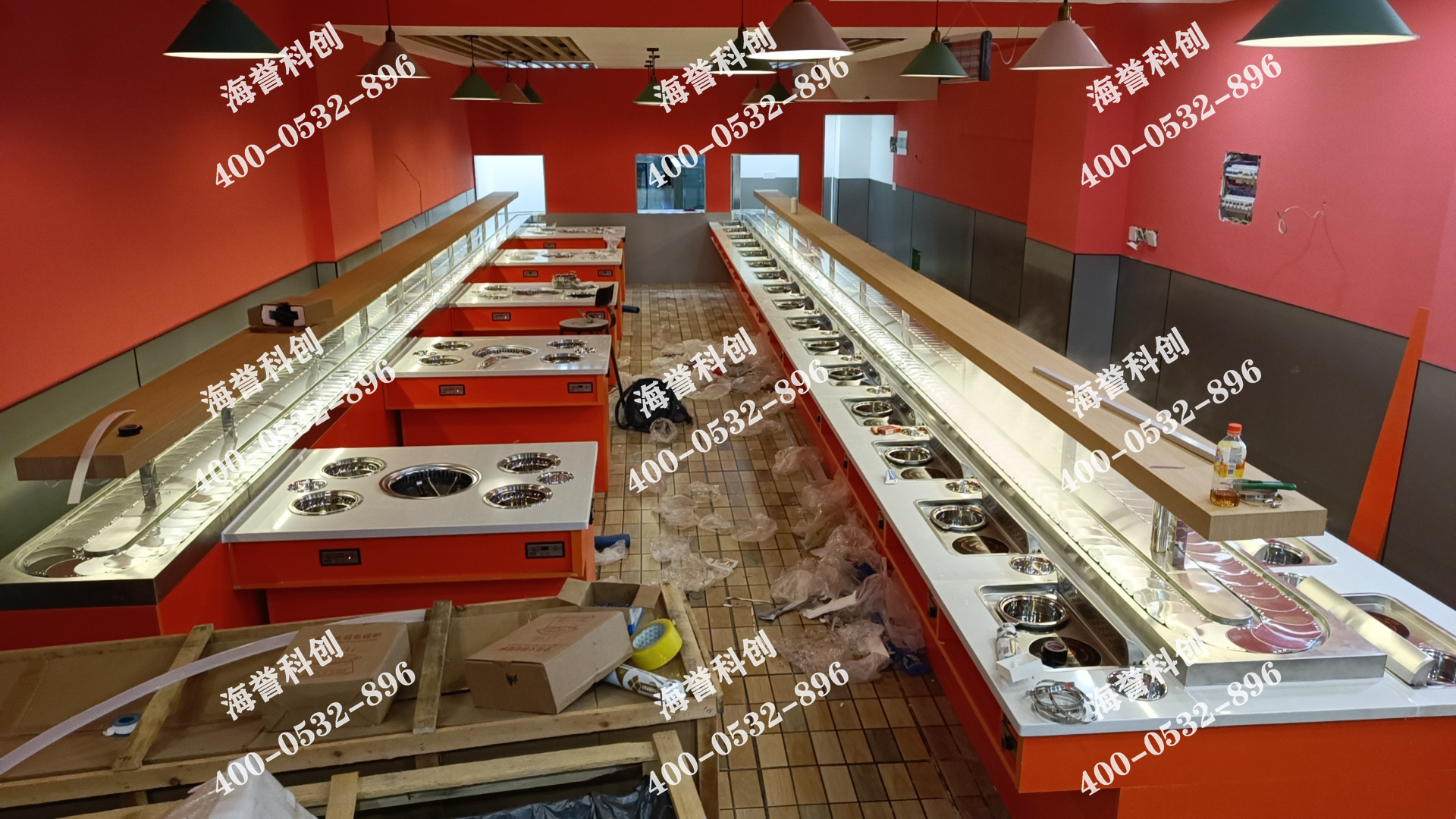 海譽科創(chuàng)江蘇鹽城涮烤一體小火鍋設(shè)備安裝完成 海譽科創(chuàng)江蘇鹽城涮烤一體小火鍋設(shè)備安裝完成