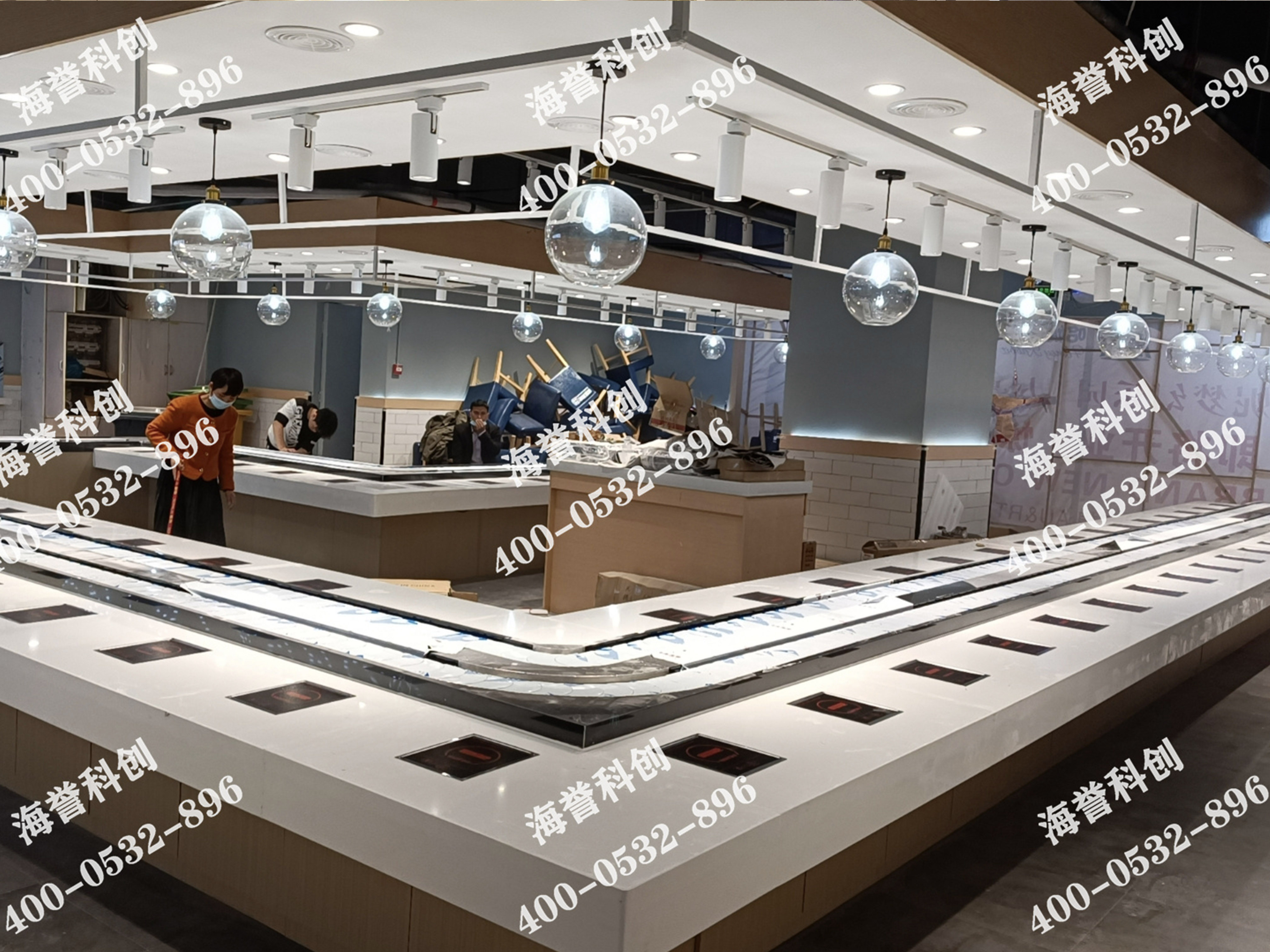 回轉(zhuǎn)自助小火鍋設(shè)備