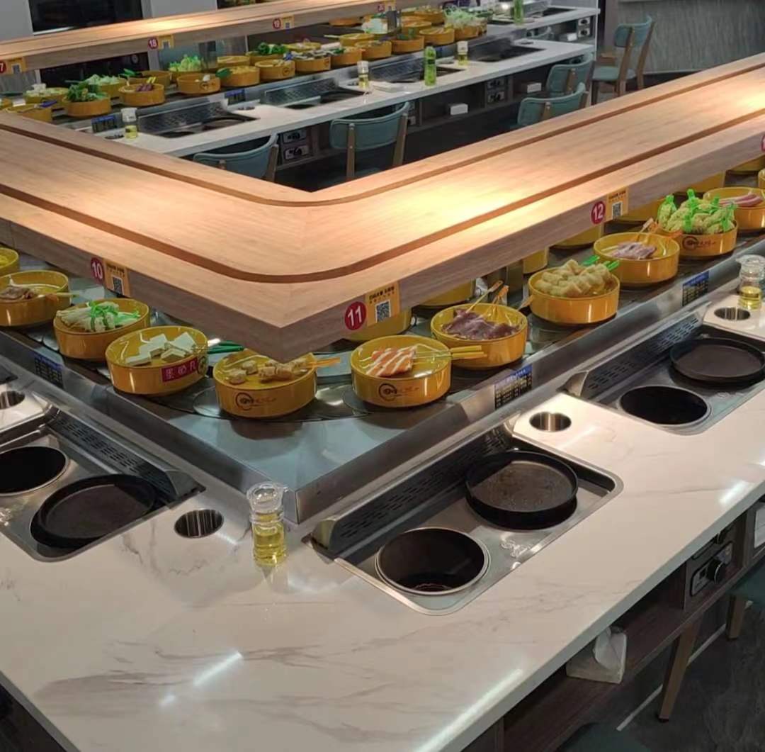 單涮和涮烤一體小火鍋可以同時做嗎？