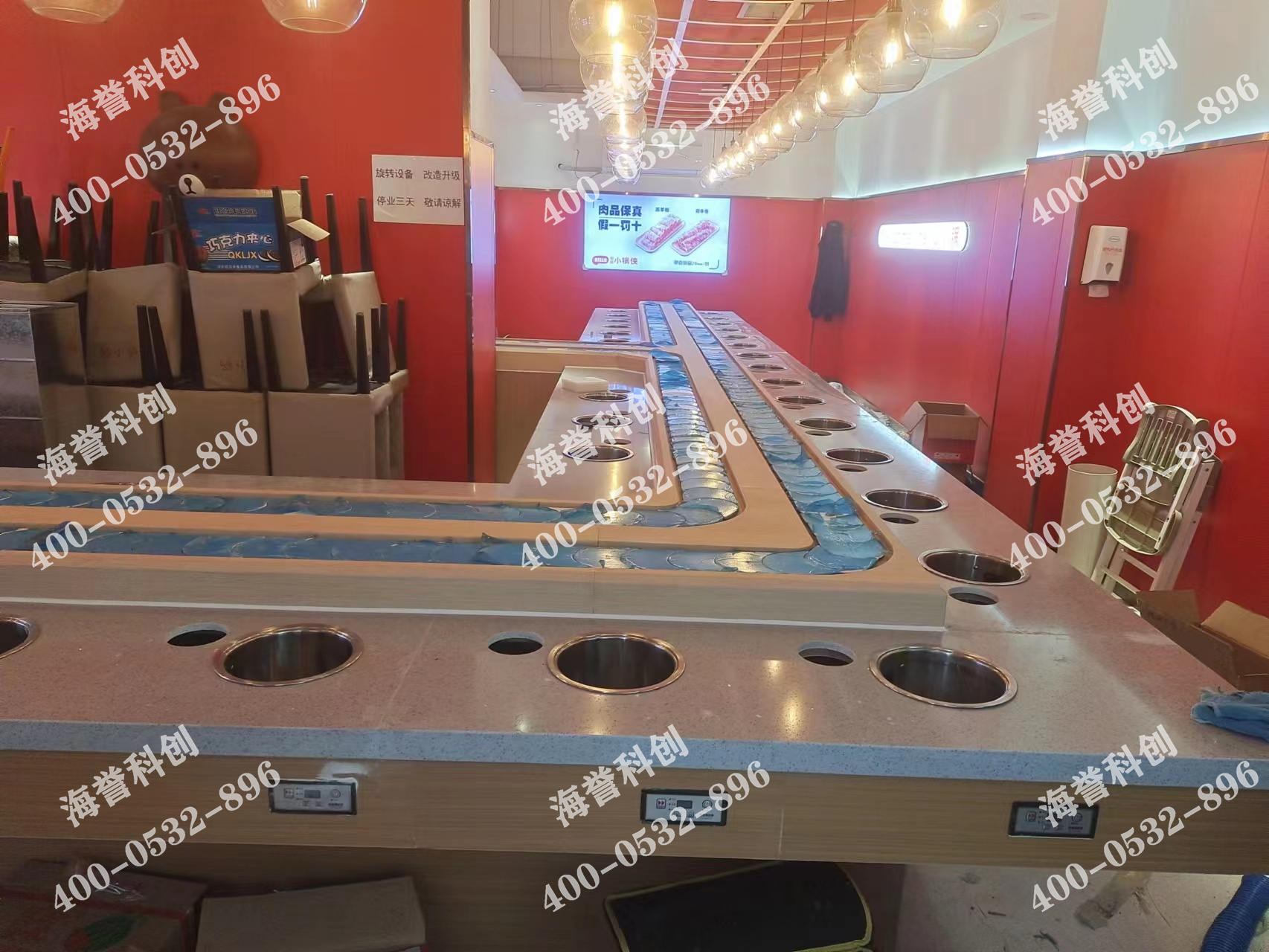 海譽(yù)科創(chuàng)河南鄭州單涮小火鍋設(shè)備安裝完成 海譽(yù)科創(chuàng)河南鄭州單涮小火鍋設(shè)備安裝完成