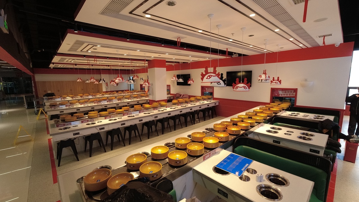 旋轉小火鍋店裝修風格盤點