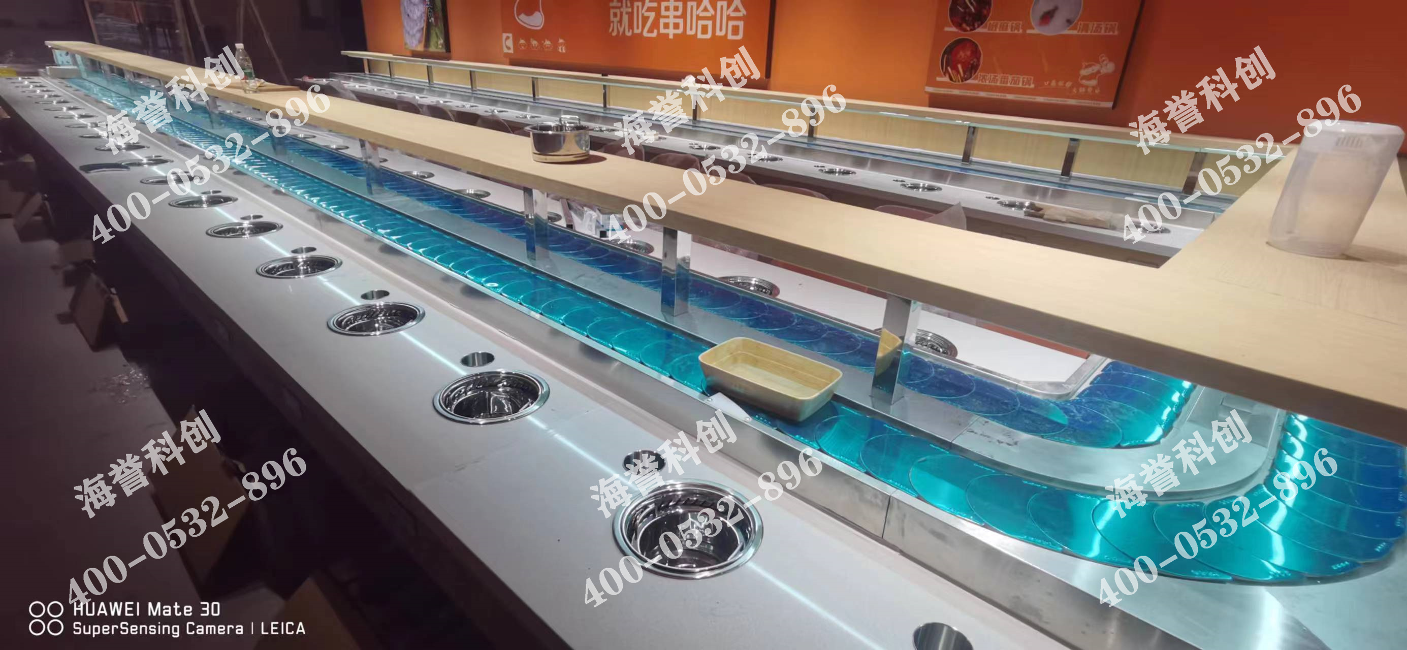 海譽科創(chuàng)吉林長春單涮無煙小火鍋設(shè)備安裝完成