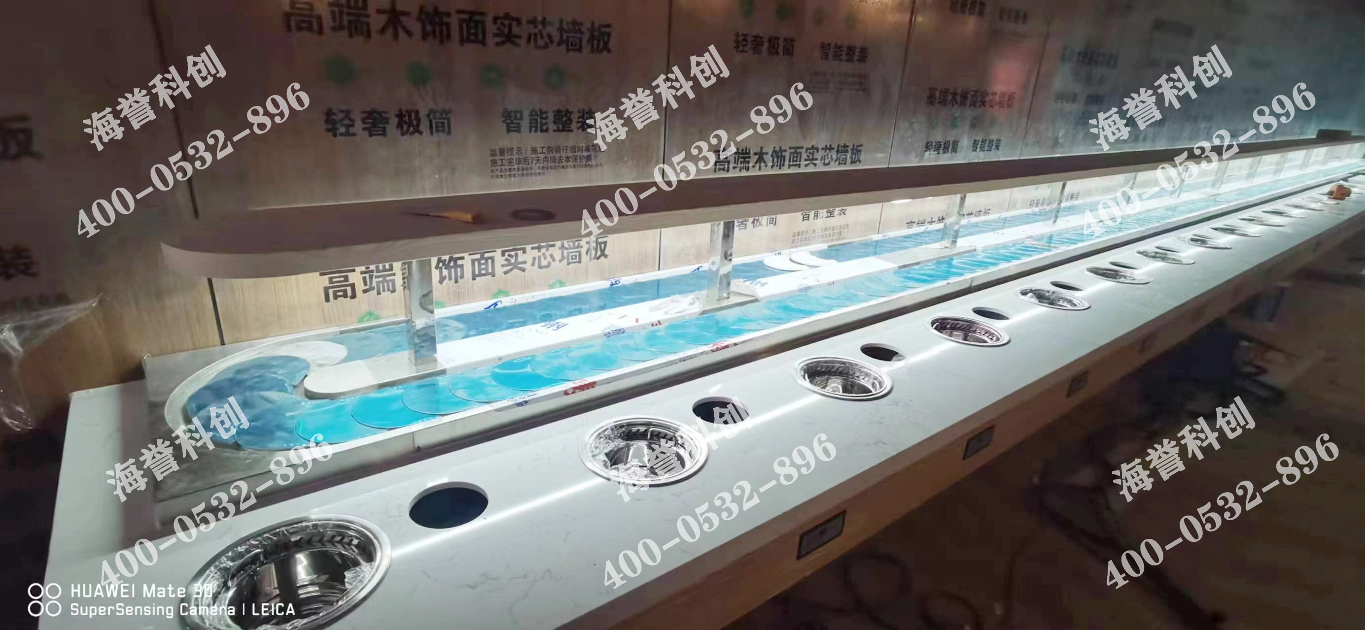 海譽(yù)科創(chuàng)內(nèi)蒙古包頭單涮無煙小火鍋設(shè)備安裝完成