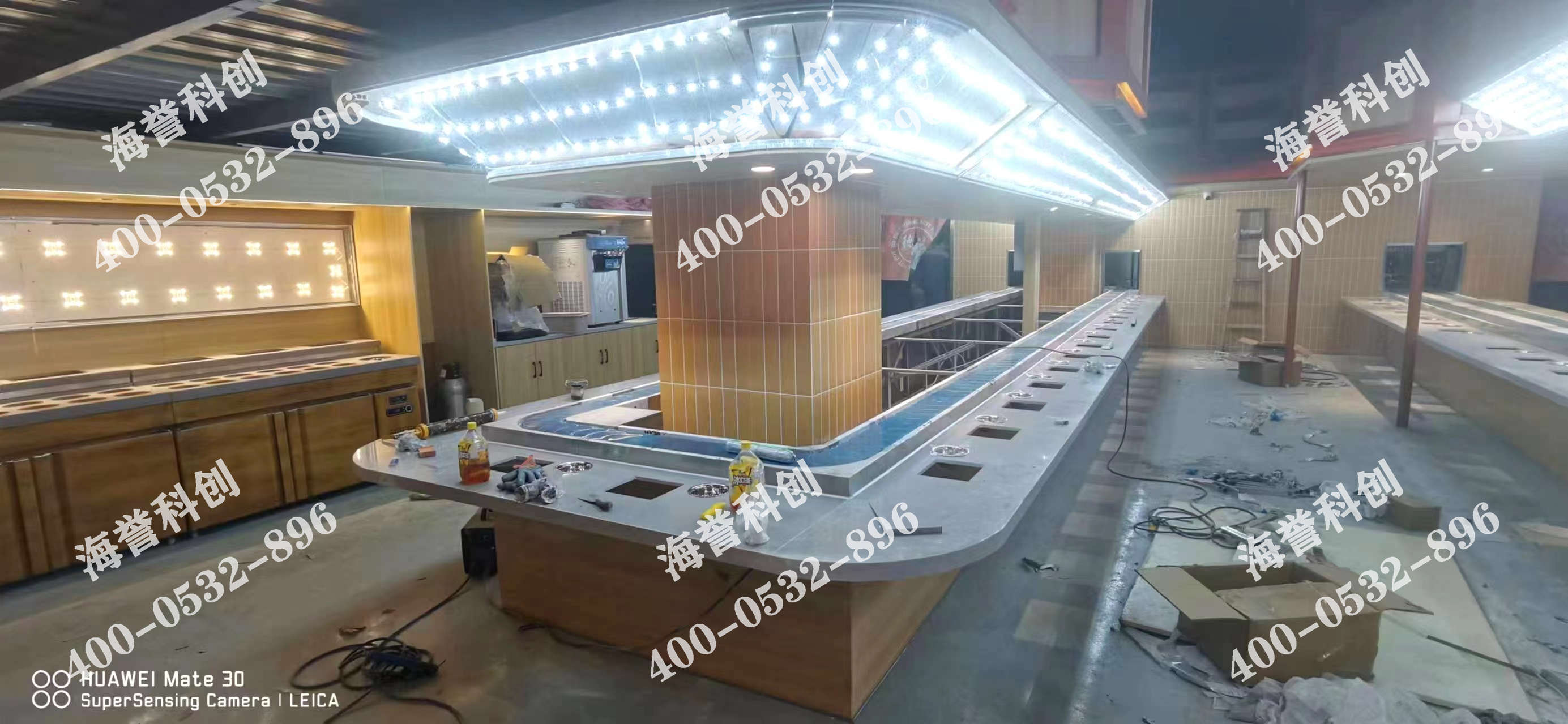 海譽(yù)科創(chuàng)安徽單涮小火鍋設(shè)備安裝完成