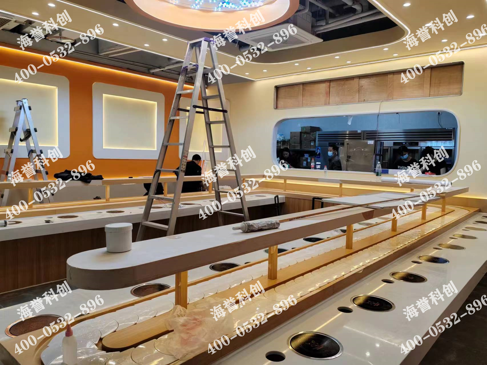 海譽(yù)科創(chuàng)四川單涮小火鍋設(shè)備安裝完成