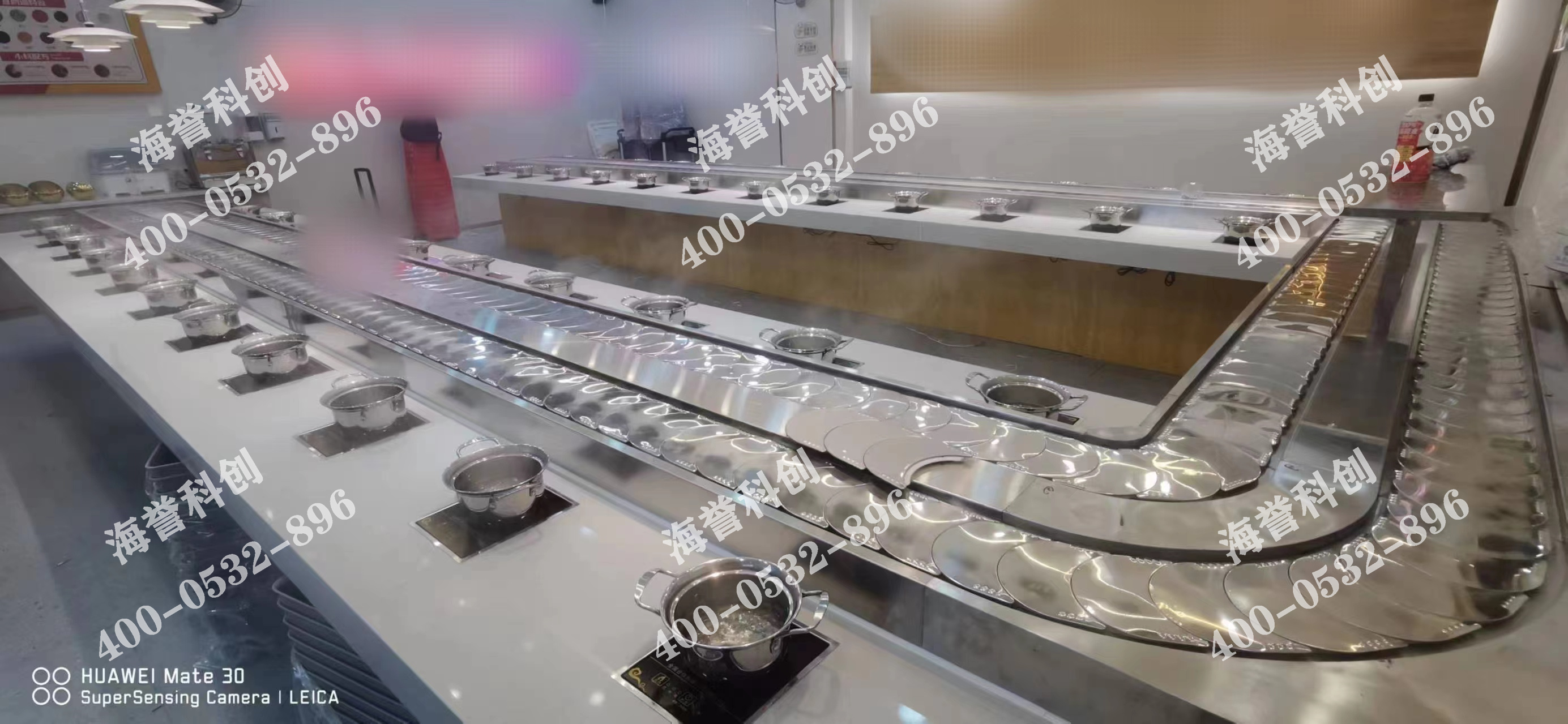 海譽(yù)科創(chuàng)湖北單涮小火鍋設(shè)備安裝完成