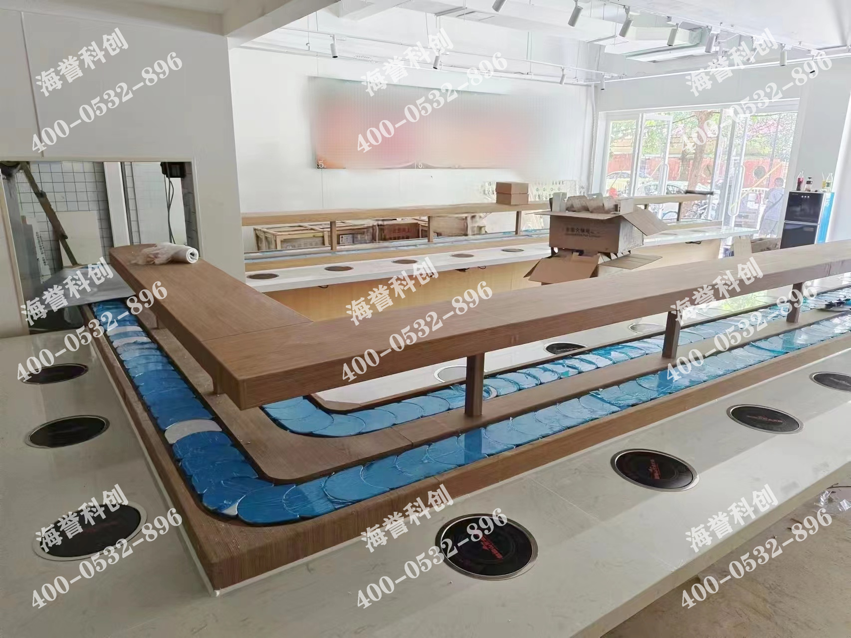 海譽(yù)科創(chuàng)河南單涮小火鍋設(shè)備安裝完成