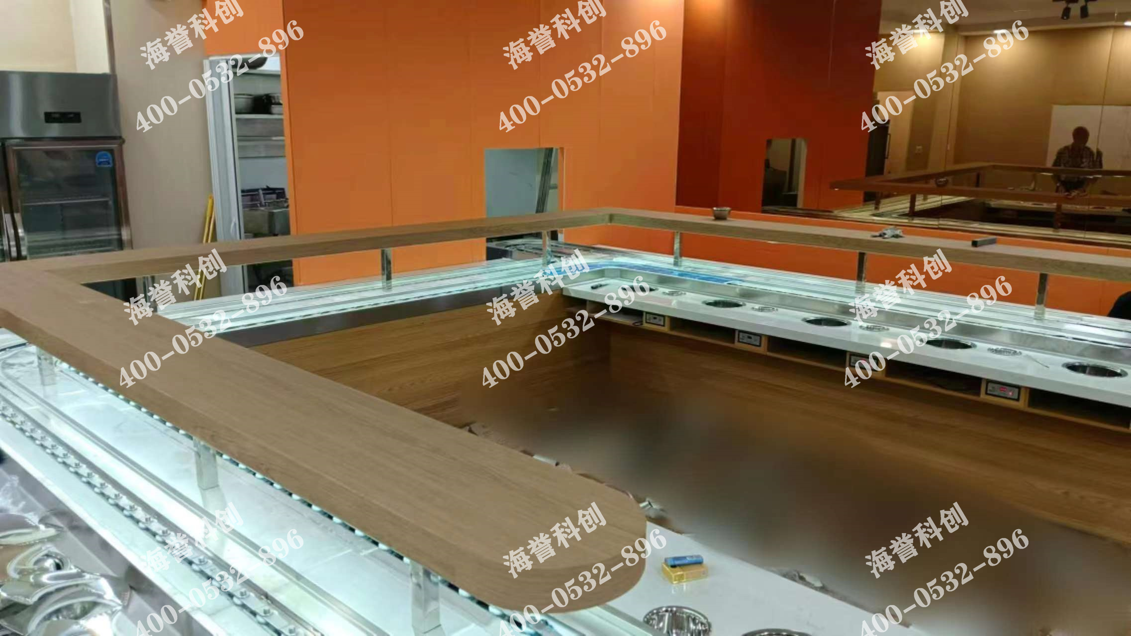 海譽(yù)科創(chuàng)江蘇單涮小火鍋設(shè)備安裝完成