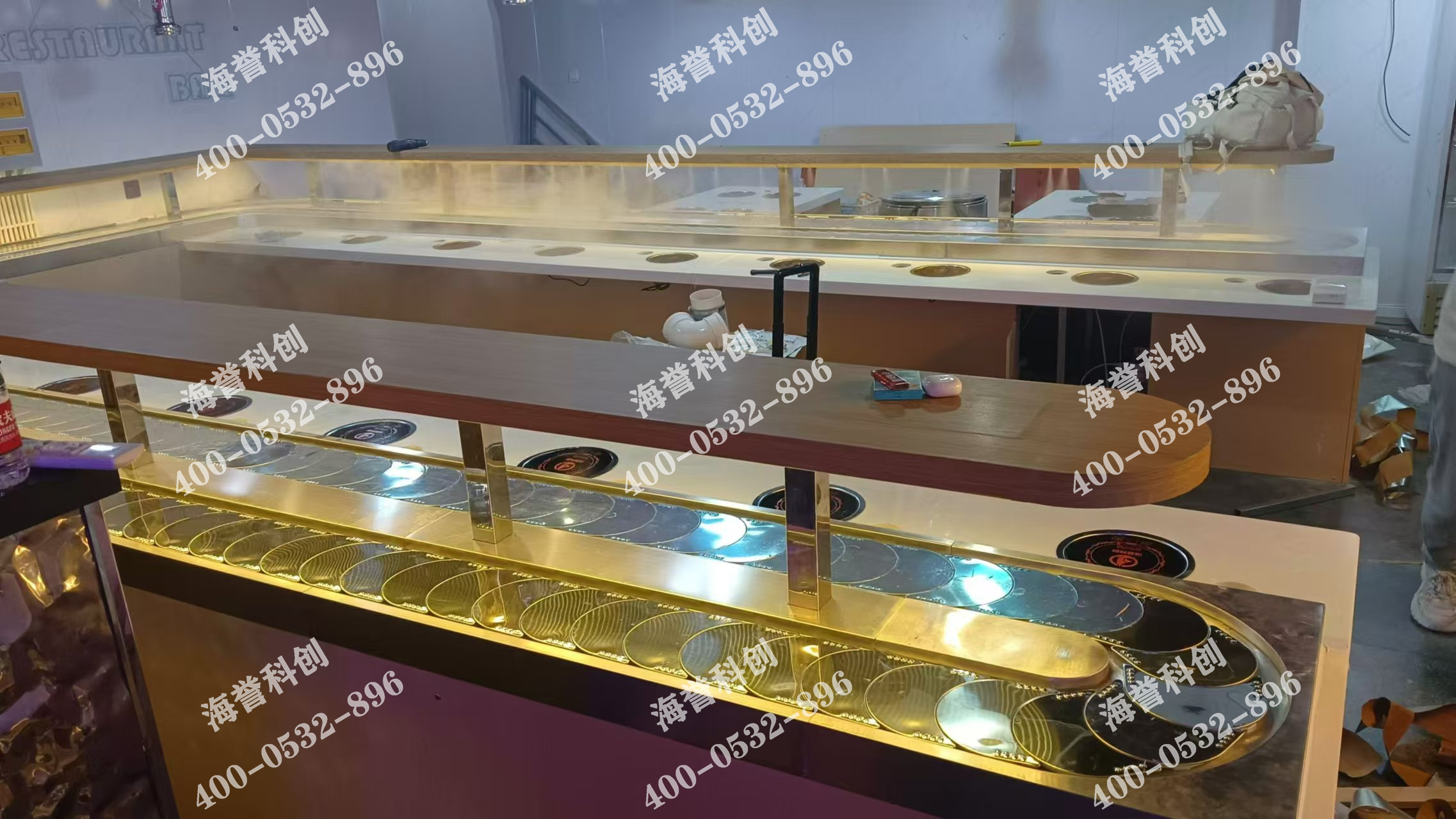 海譽(yù)科創(chuàng)河北單涮小火鍋配備加濕器安裝完成