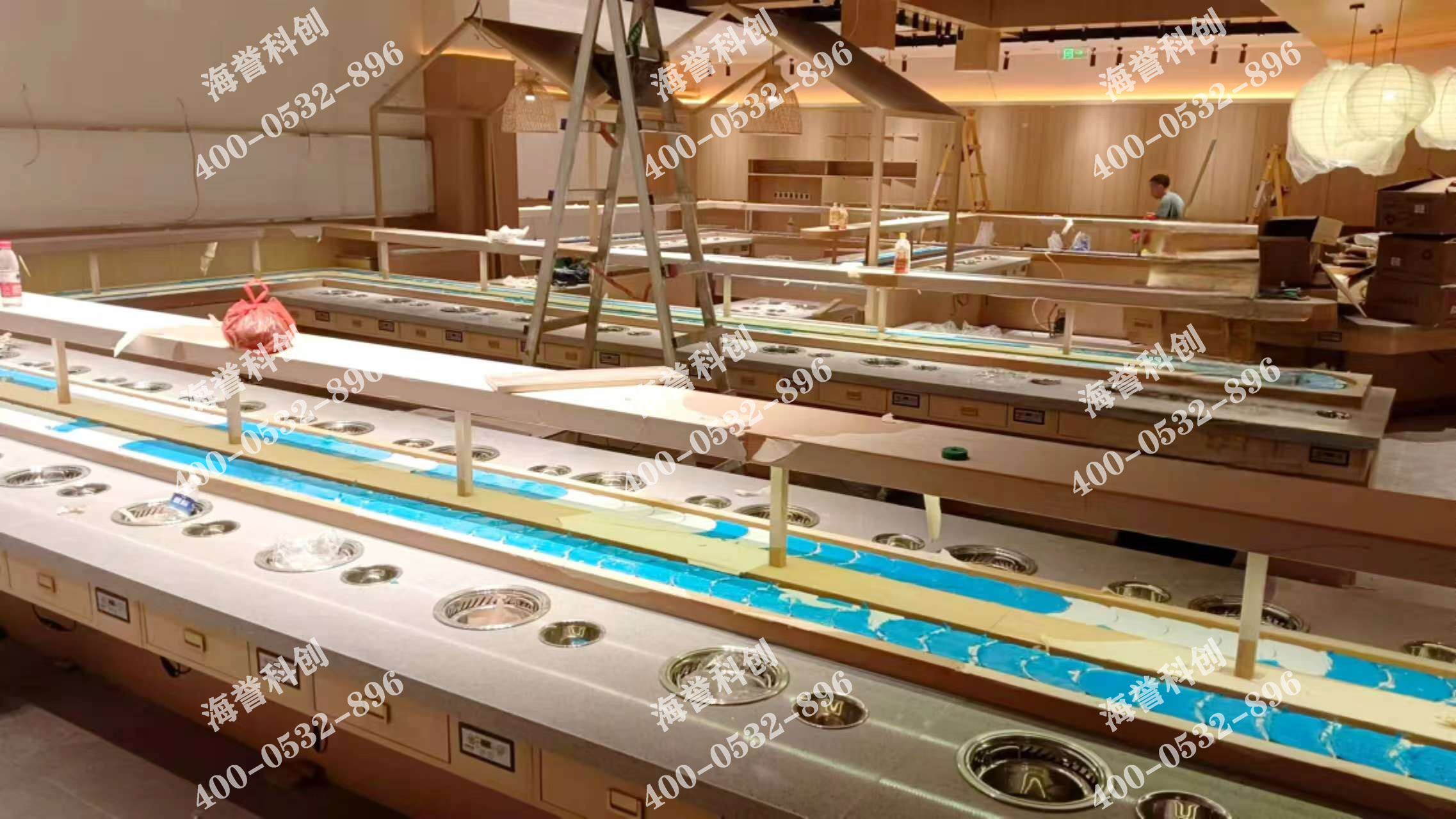 海譽科創(chuàng)山東單涮無煙小火鍋設(shè)備安裝完成 海譽科創(chuàng)山東單涮無煙小火鍋設(shè)備安裝完成