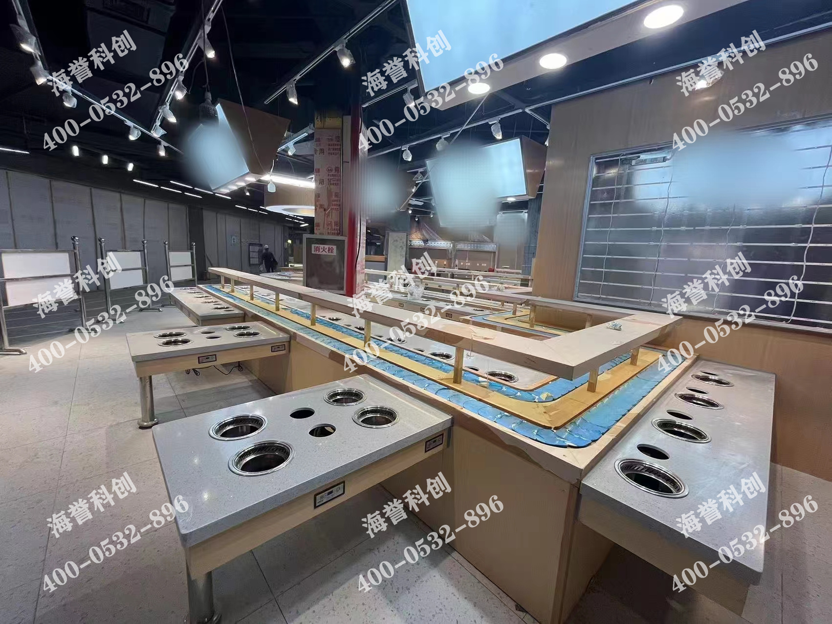 海譽科創(chuàng)合作伙伴單涮無煙小火鍋設(shè)備安裝完成 海譽科創(chuàng)合作伙伴單涮無煙小火鍋設(shè)備安裝完成