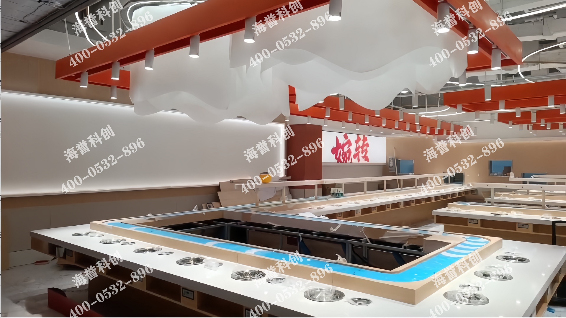 海譽(yù)科創(chuàng)山東單涮無(wú)煙小火鍋設(shè)備安裝完成 海譽(yù)科創(chuàng)山東單涮無(wú)煙小火鍋設(shè)備安裝完成