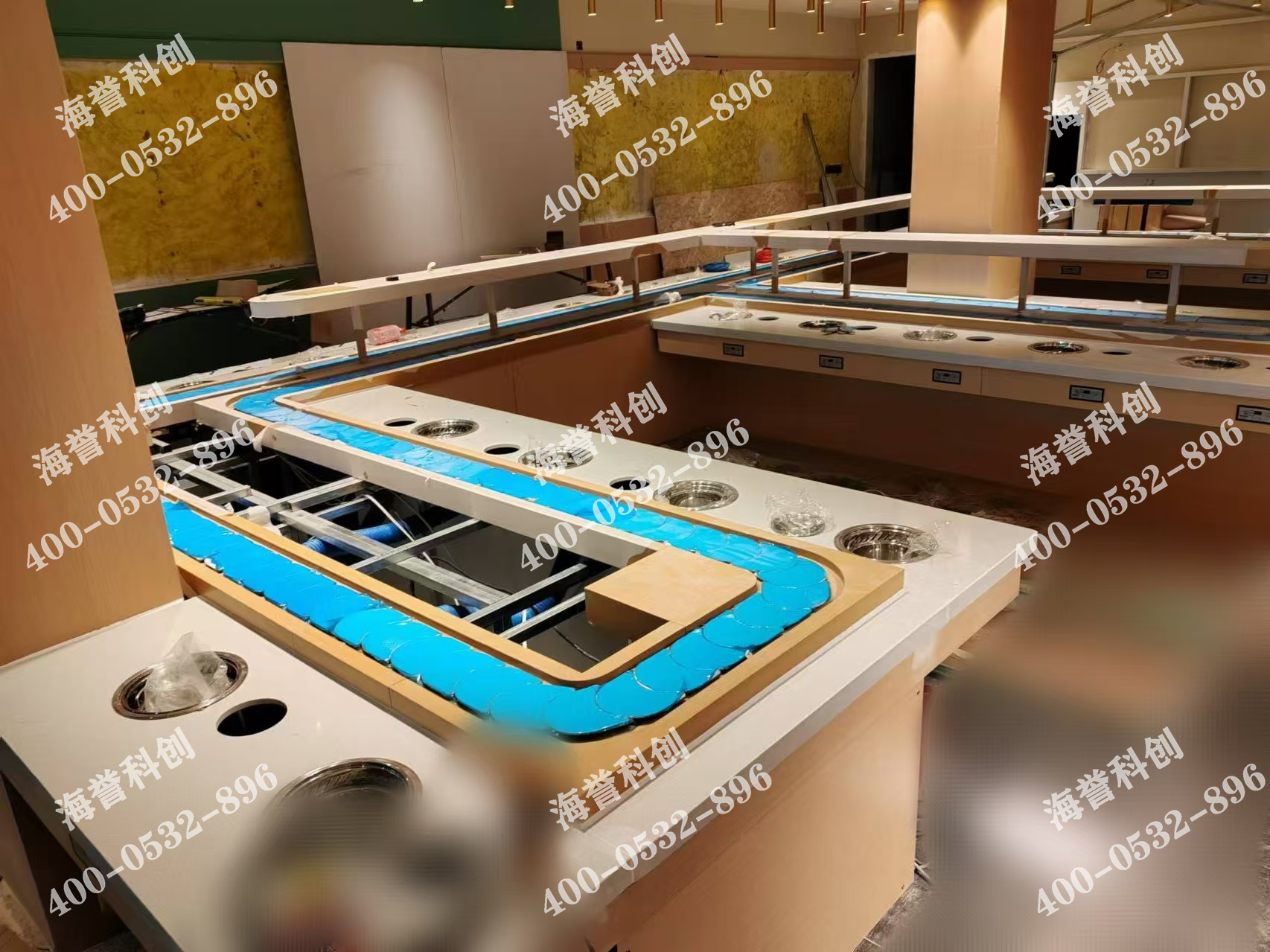 海譽(yù)科創(chuàng)安徽單涮無(wú)煙小火鍋設(shè)備安裝完成 海譽(yù)科創(chuàng)安徽單涮無(wú)煙小火鍋設(shè)備安裝完成