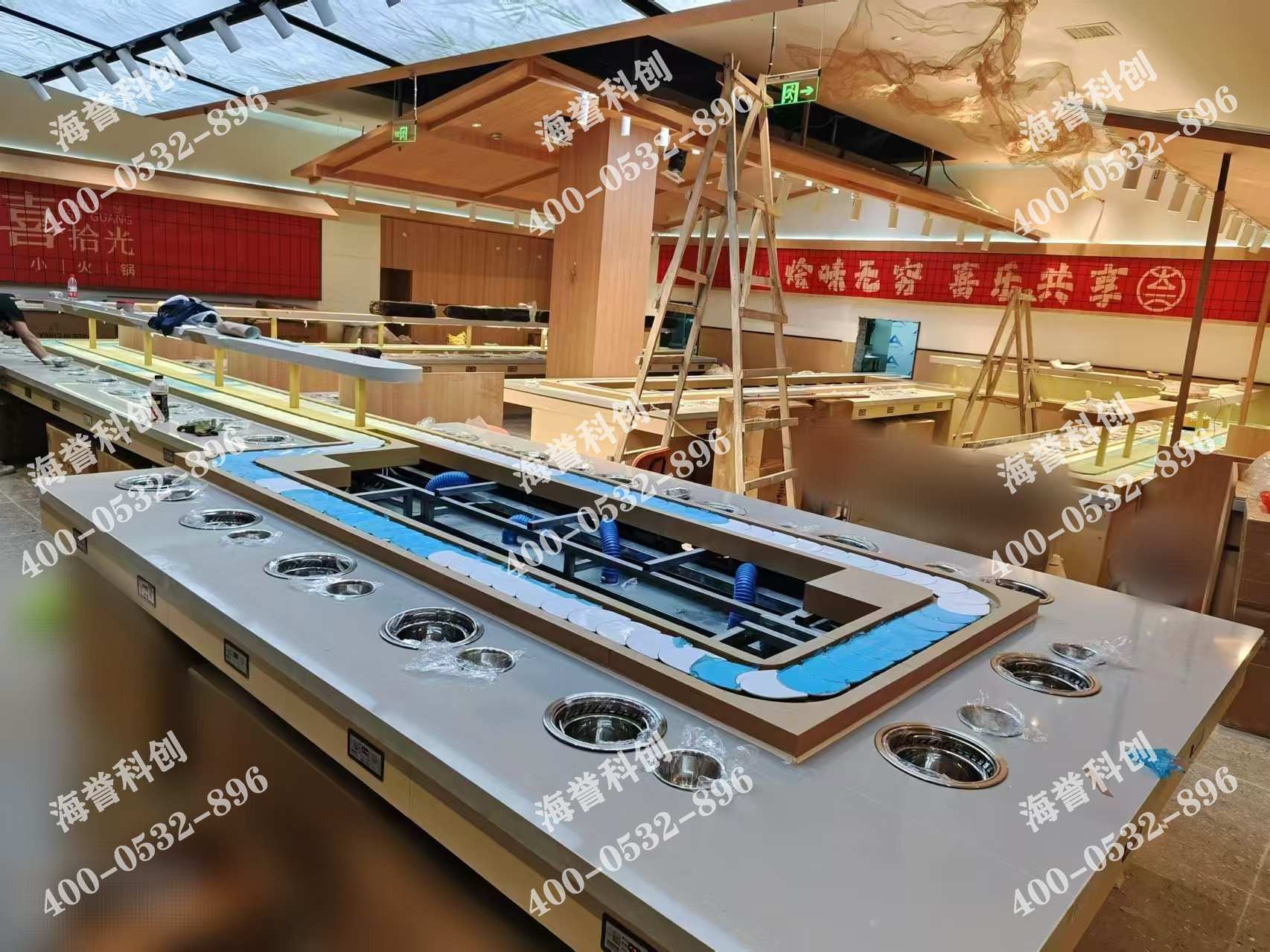 海譽(yù)科創(chuàng)黑龍江單涮無(wú)煙小火鍋設(shè)備安裝完成 海譽(yù)科創(chuàng)黑龍江單涮無(wú)煙小火鍋設(shè)備安裝完成