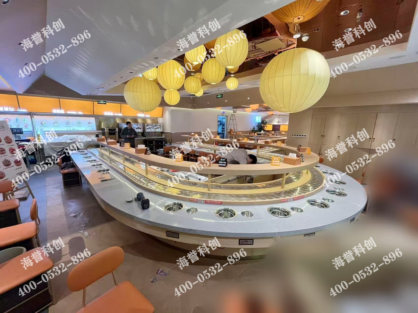 海譽(yù)科創(chuàng)山西單涮無煙小火鍋設(shè)備安裝完成 海譽(yù)科創(chuàng)山西單涮無煙小火鍋設(shè)備安裝完成