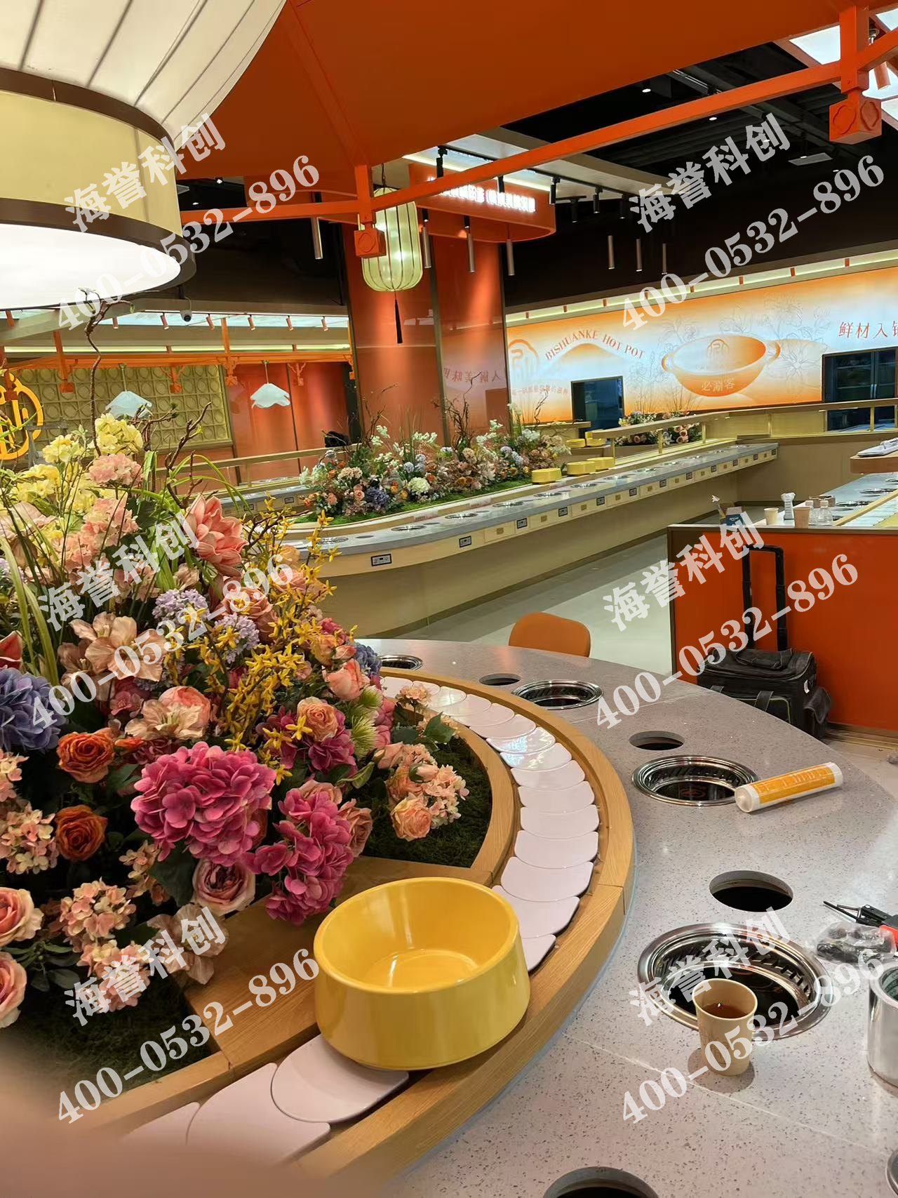 海譽(yù)科創(chuàng)合作伙伴單涮無煙小火鍋設(shè)備安裝完成 海譽(yù)科創(chuàng)合作伙伴單涮無煙小火鍋設(shè)備安裝完成