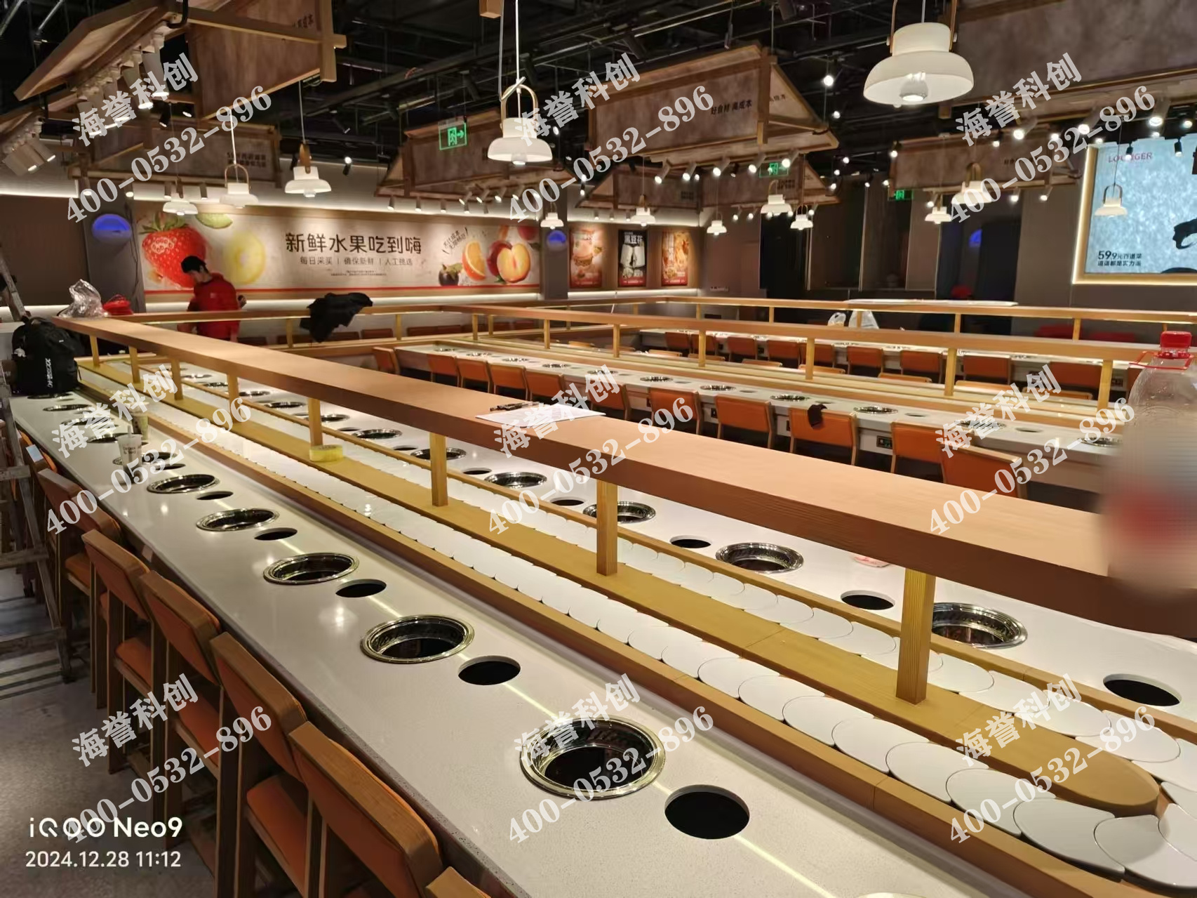 海譽(yù)科創(chuàng)合作伙伴單涮無煙小火鍋設(shè)備安裝完成 海譽(yù)科創(chuàng)合作伙伴單涮無煙小火鍋設(shè)備安裝完成