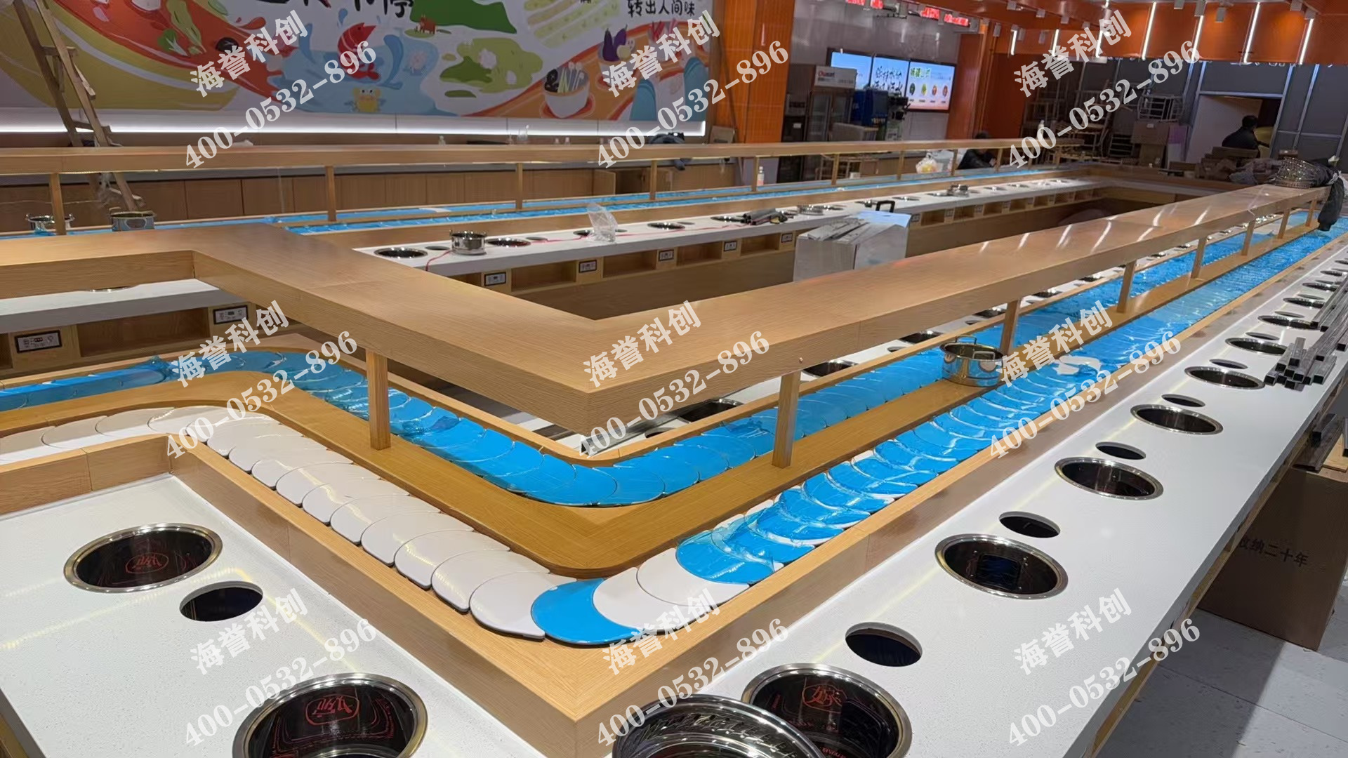 海譽(yù)科創(chuàng)天津單涮無煙小火鍋設(shè)備安裝完成 海譽(yù)科創(chuàng)天津單涮無煙小火鍋設(shè)備安裝完成